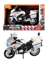 Toi Toys Politiemotor met licht en geluid 1:20