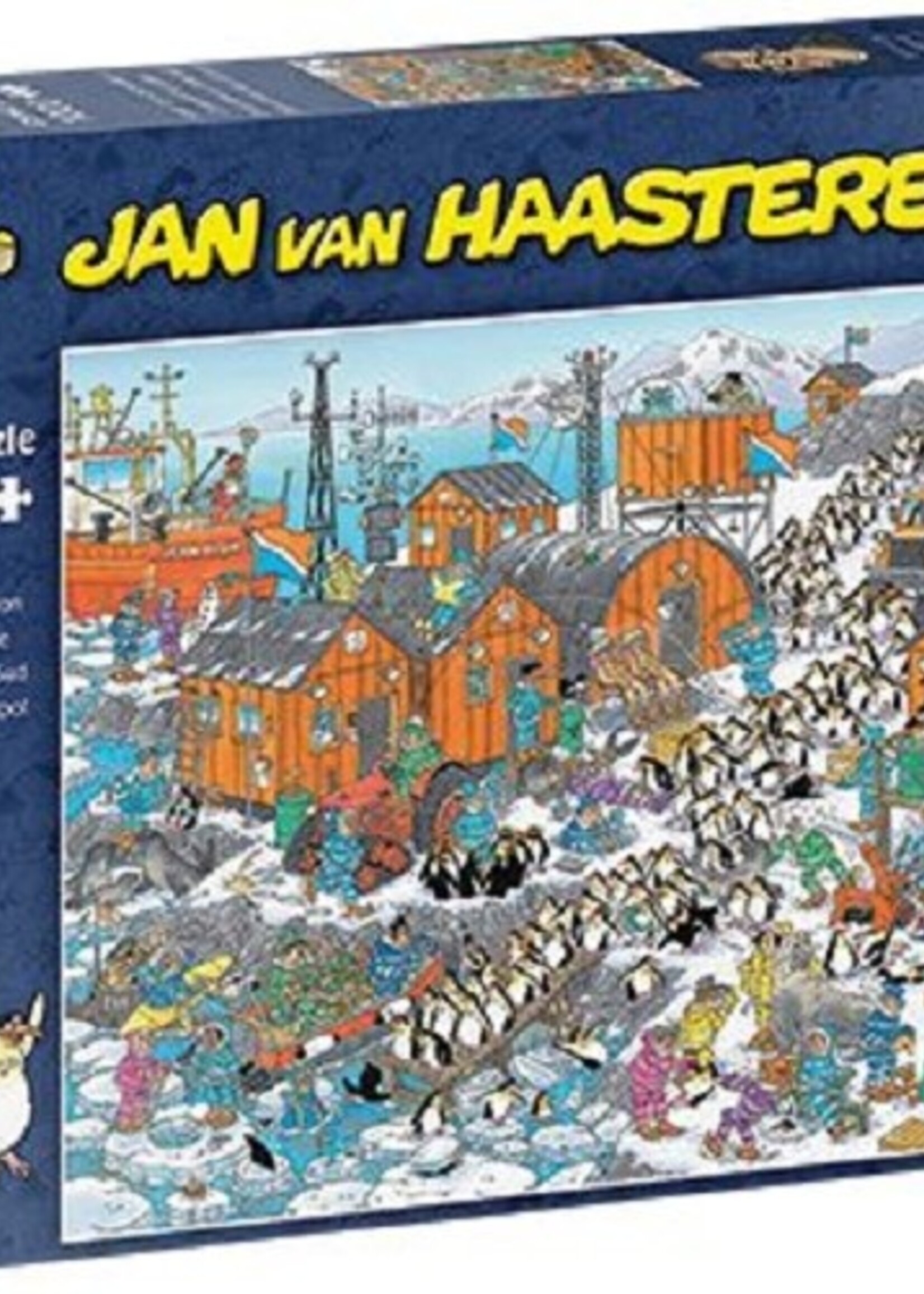 Jumbo Jan van Haasteren puzzel Zuidpool expeditie 1000 stukjes