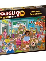 Jumbo Wasgij Original 36 - Goede voornemens! 1000 stukjes New Year Resolutions