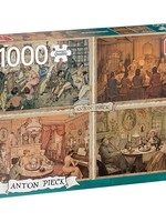 Jumbo Puzzel Anton Pieck Entertainment in the livingroom 1000pcs