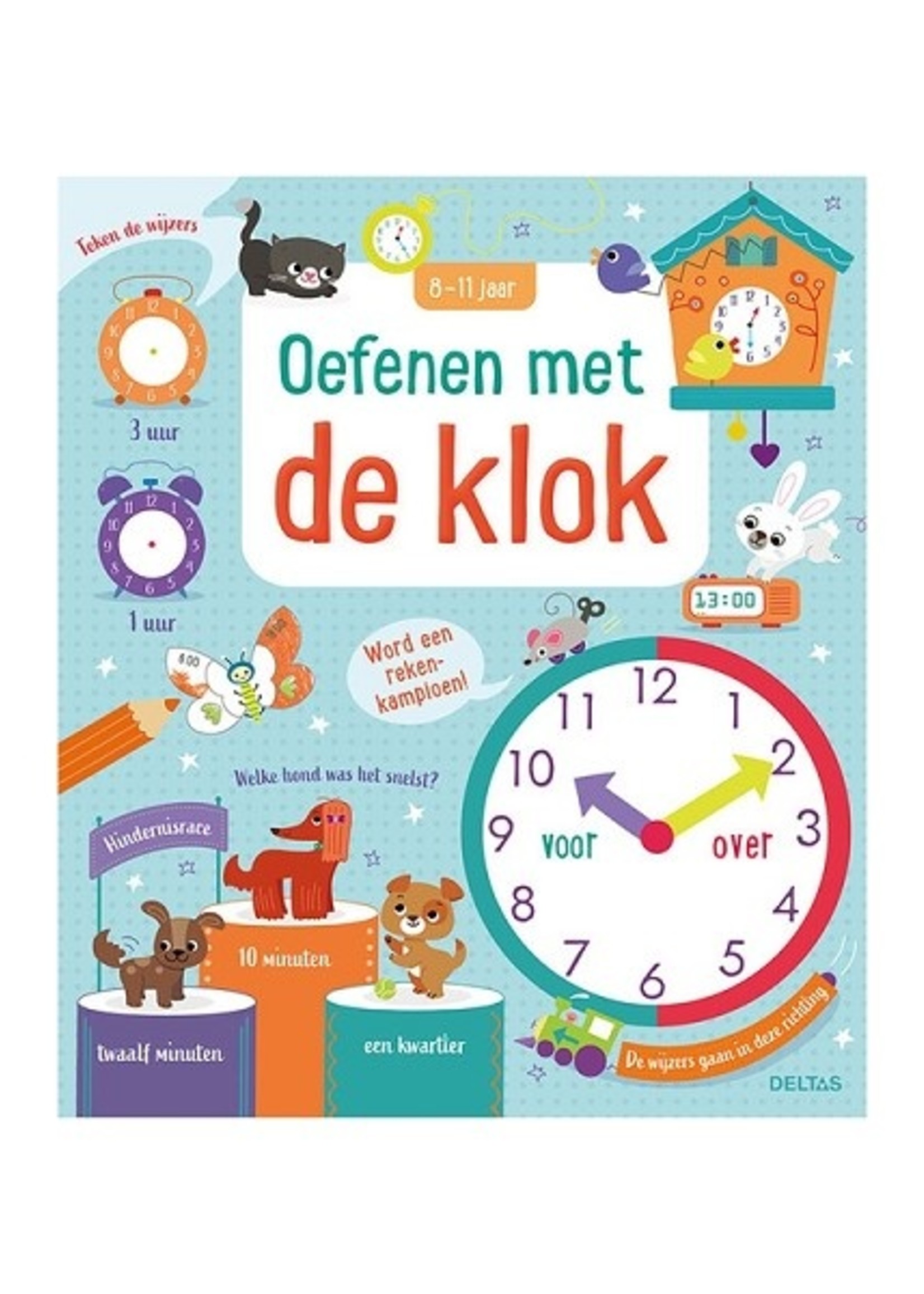 Deltas Oefenen met de klok (8-11 jaar)