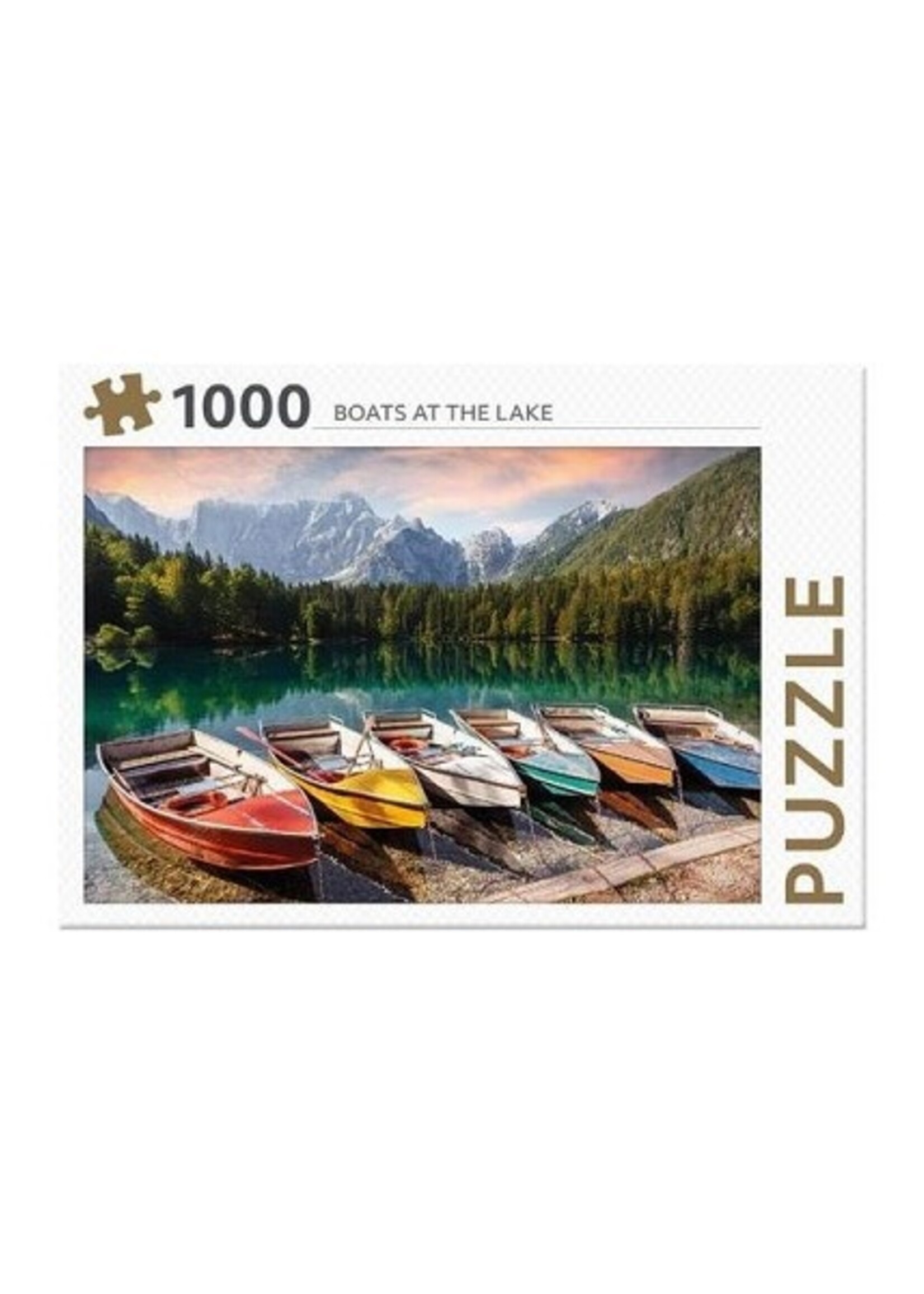 Rebo Boats at the lake - puzzel 1000 stukjes