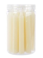 Kerstboomkaarsjes ivoor 1,3x10.5 cm 22 stuks in koker