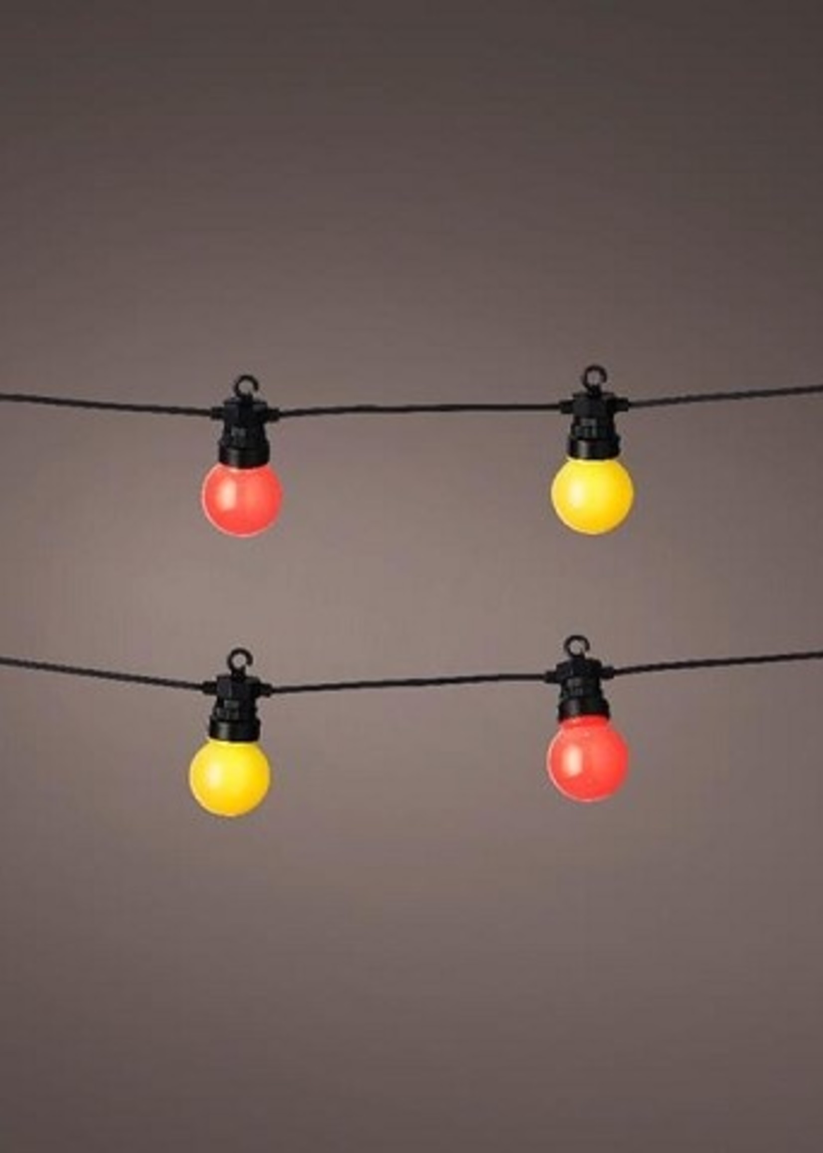 LED's connect partylight startset multi 20lamps multikleur 8 functie twinkel effect