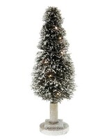 Boom van rattan met verlichting Ø13x40cm werkt op batterijen