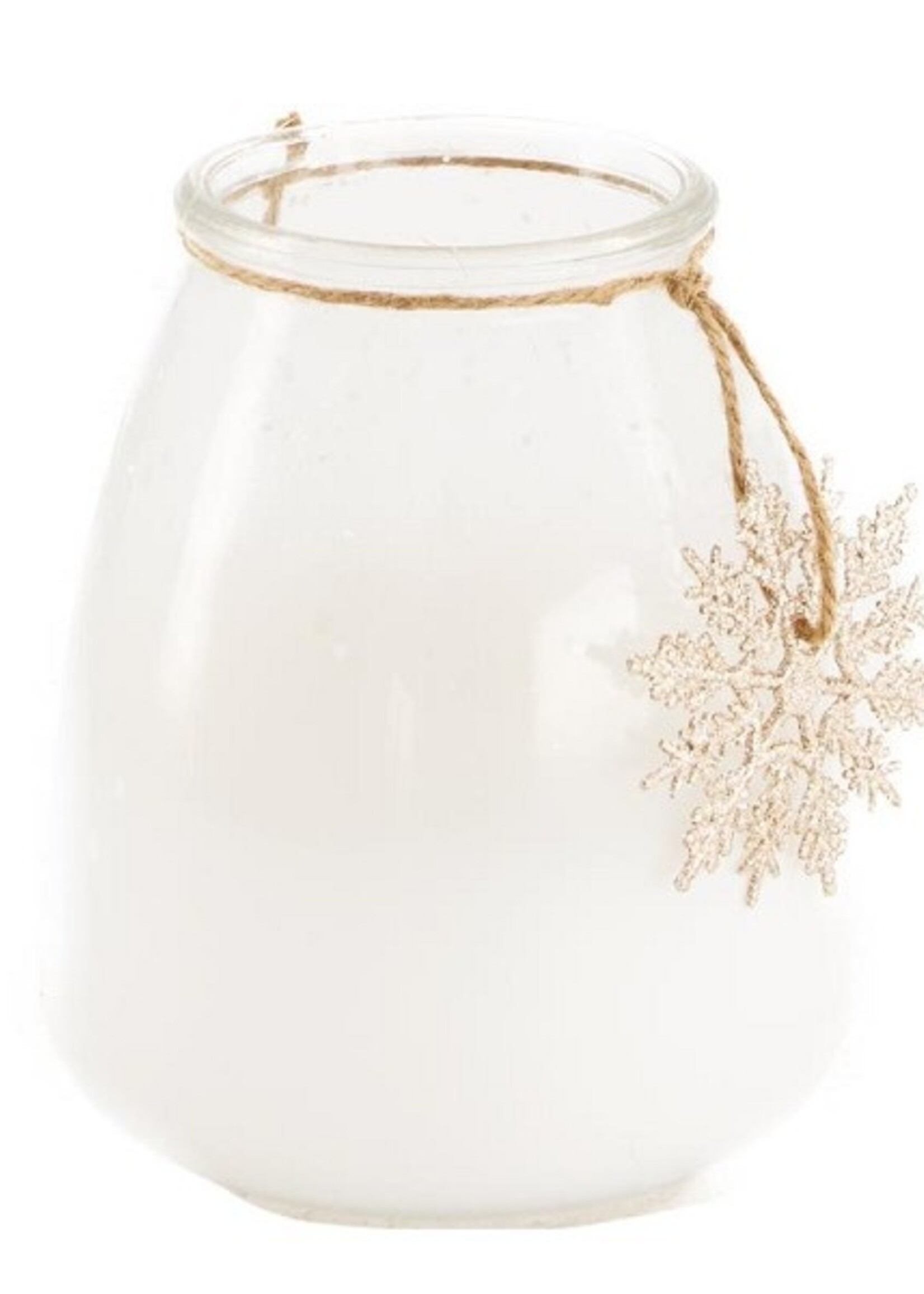 Vaas van glas Ø13x15cm