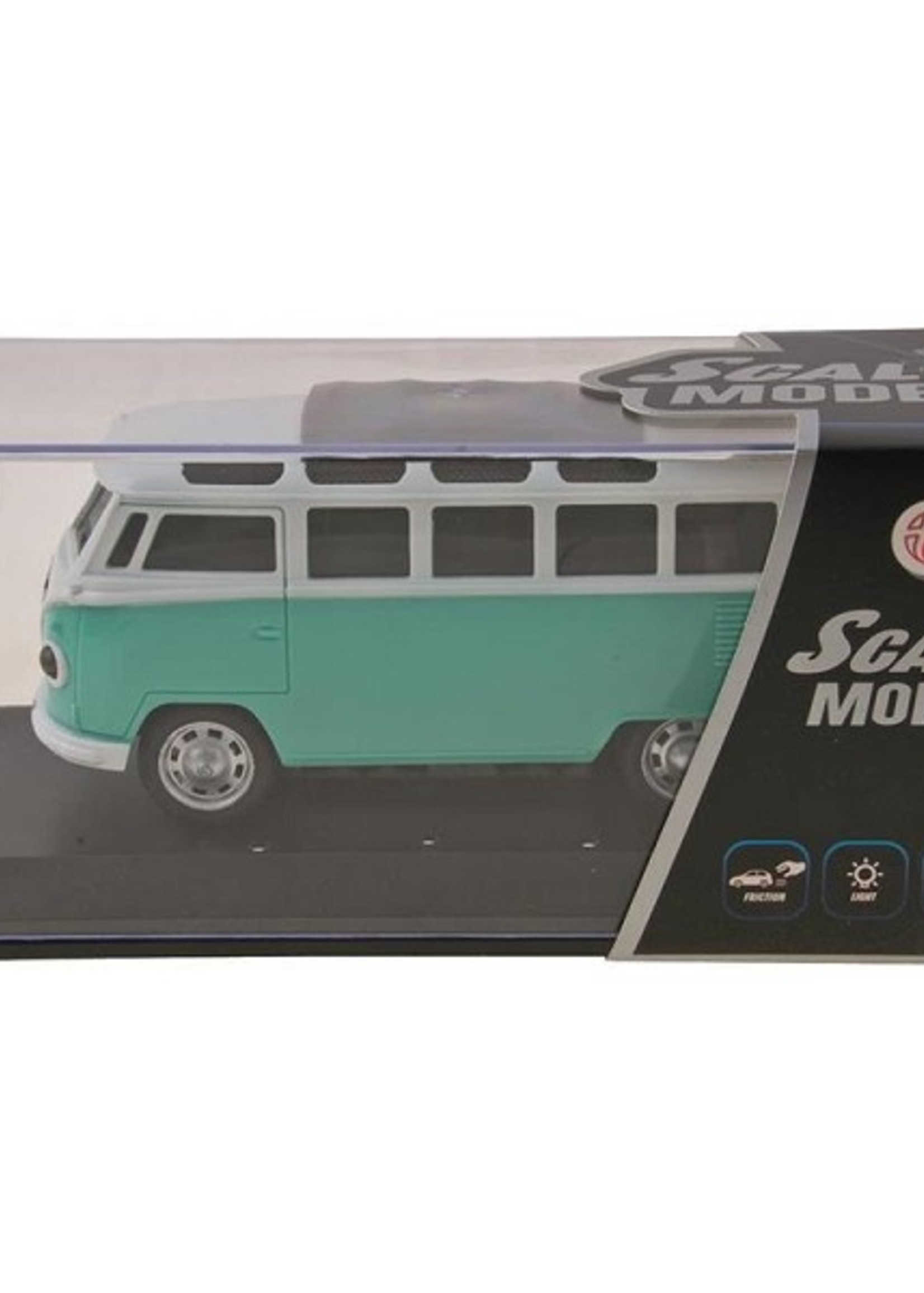 Toi Toys Retro busje frictie 14cm