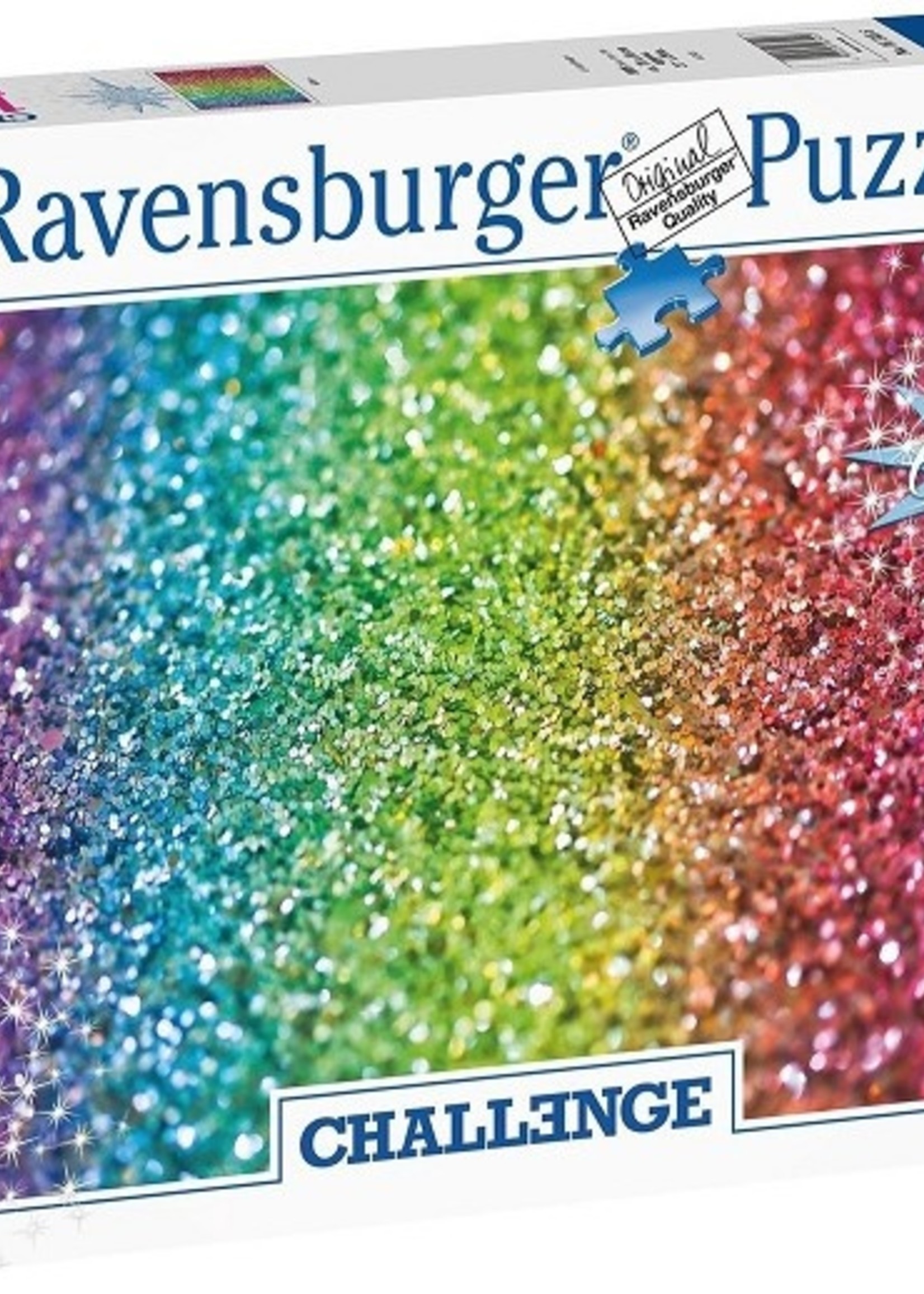 Ravensburger puzzel Challenge Glitter 1000 stukjes