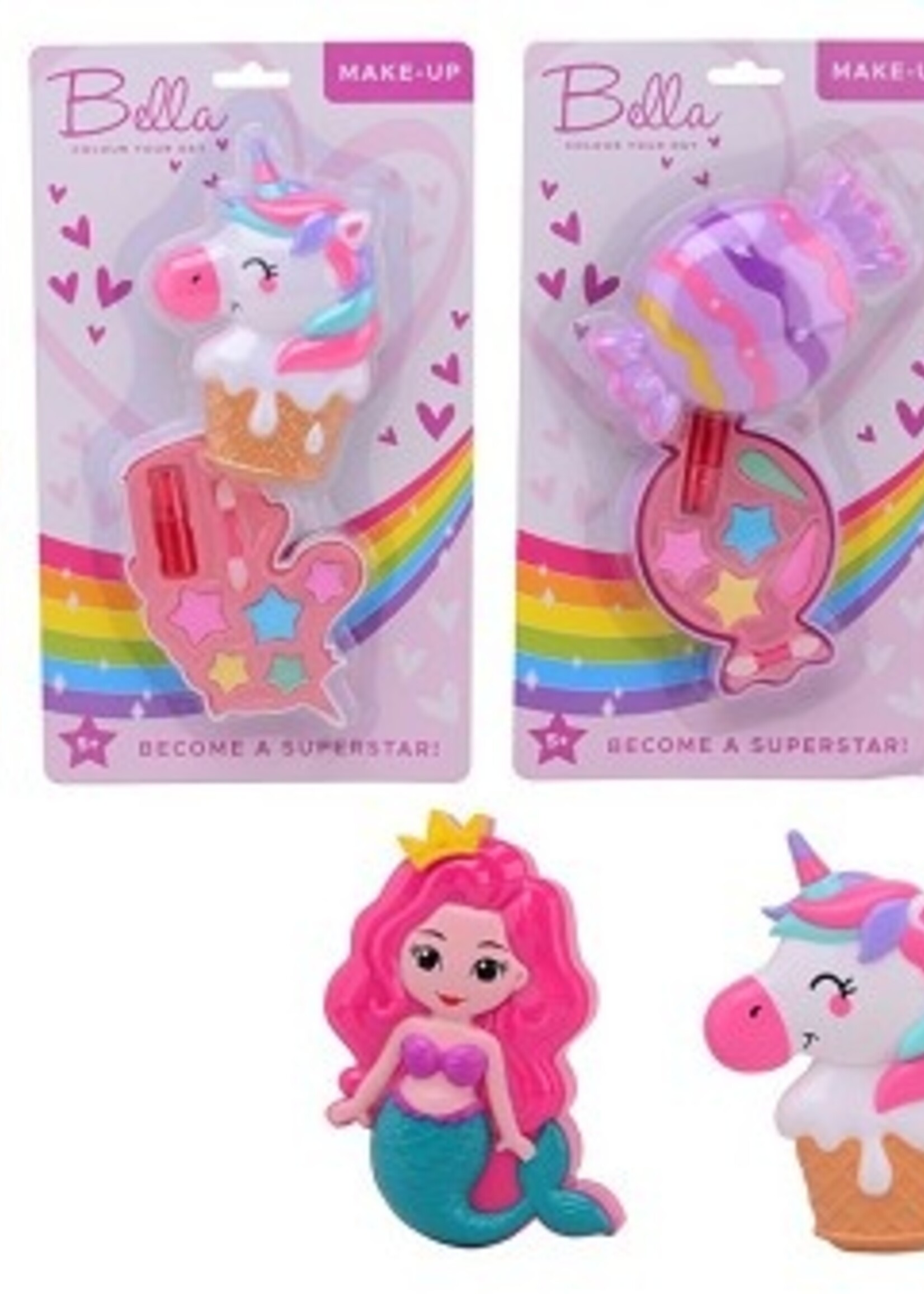 John Toy Bella make-up set op kaart ( per stuk )