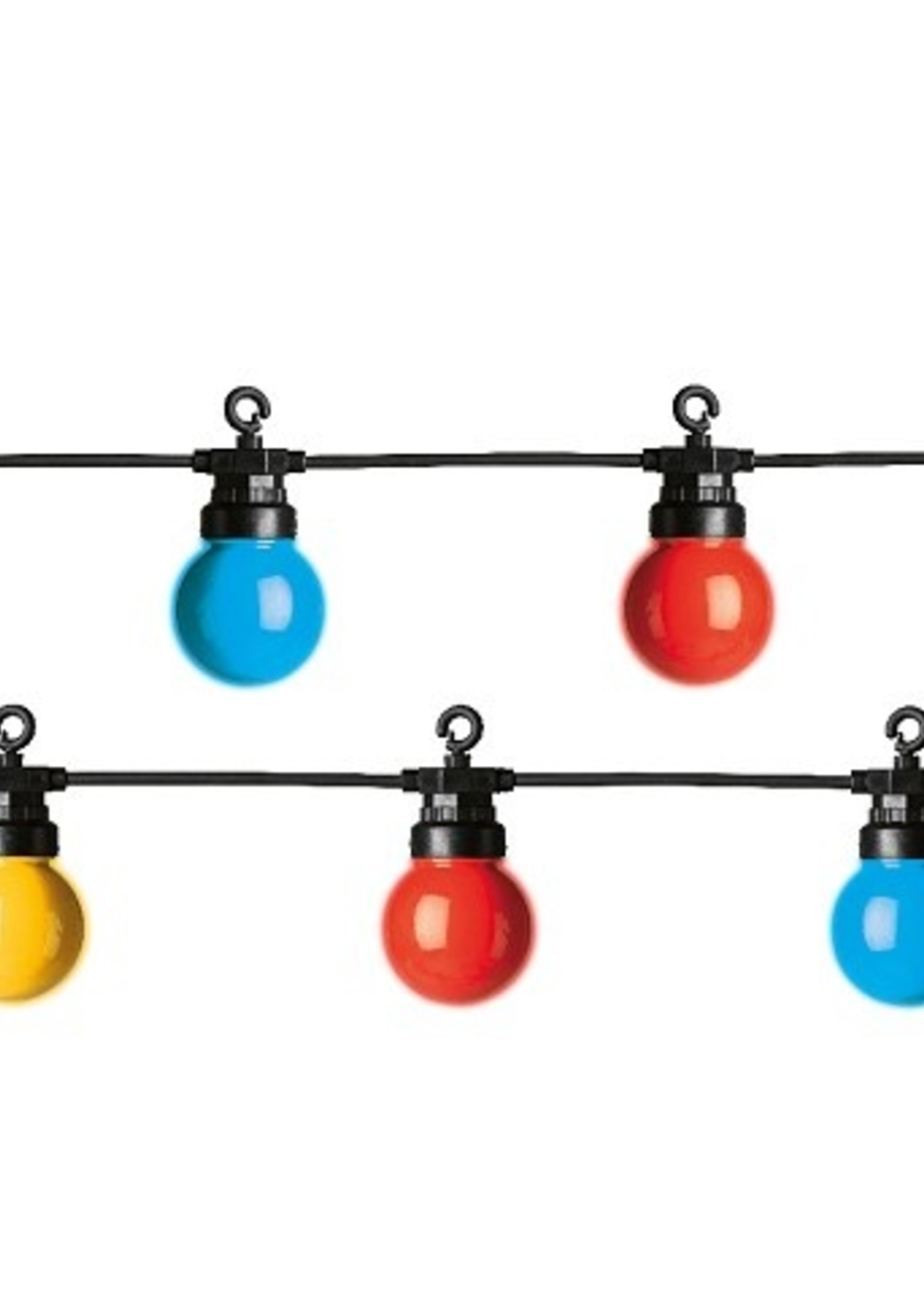 Lumineo LED feestverlichting twin starterkit multicolor 9,5 meter 20L