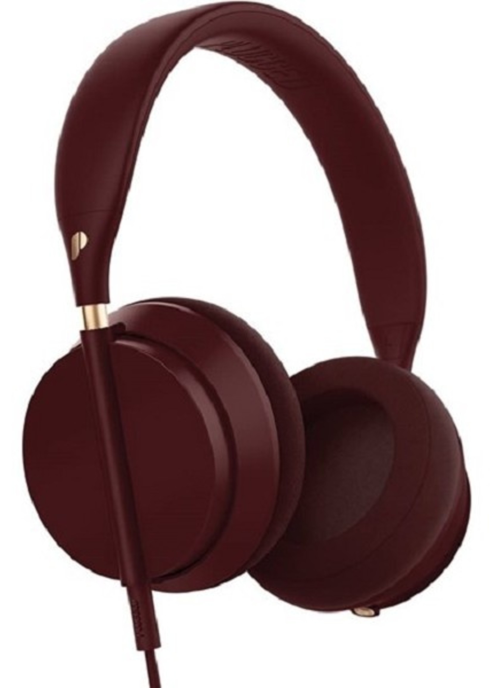 Plugged Crown Over-ear Hoofdtelefoon bordeaux/koper