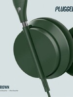 Plugged Crown Over-ear Hoofdtelefoon olijf groen/grafiet