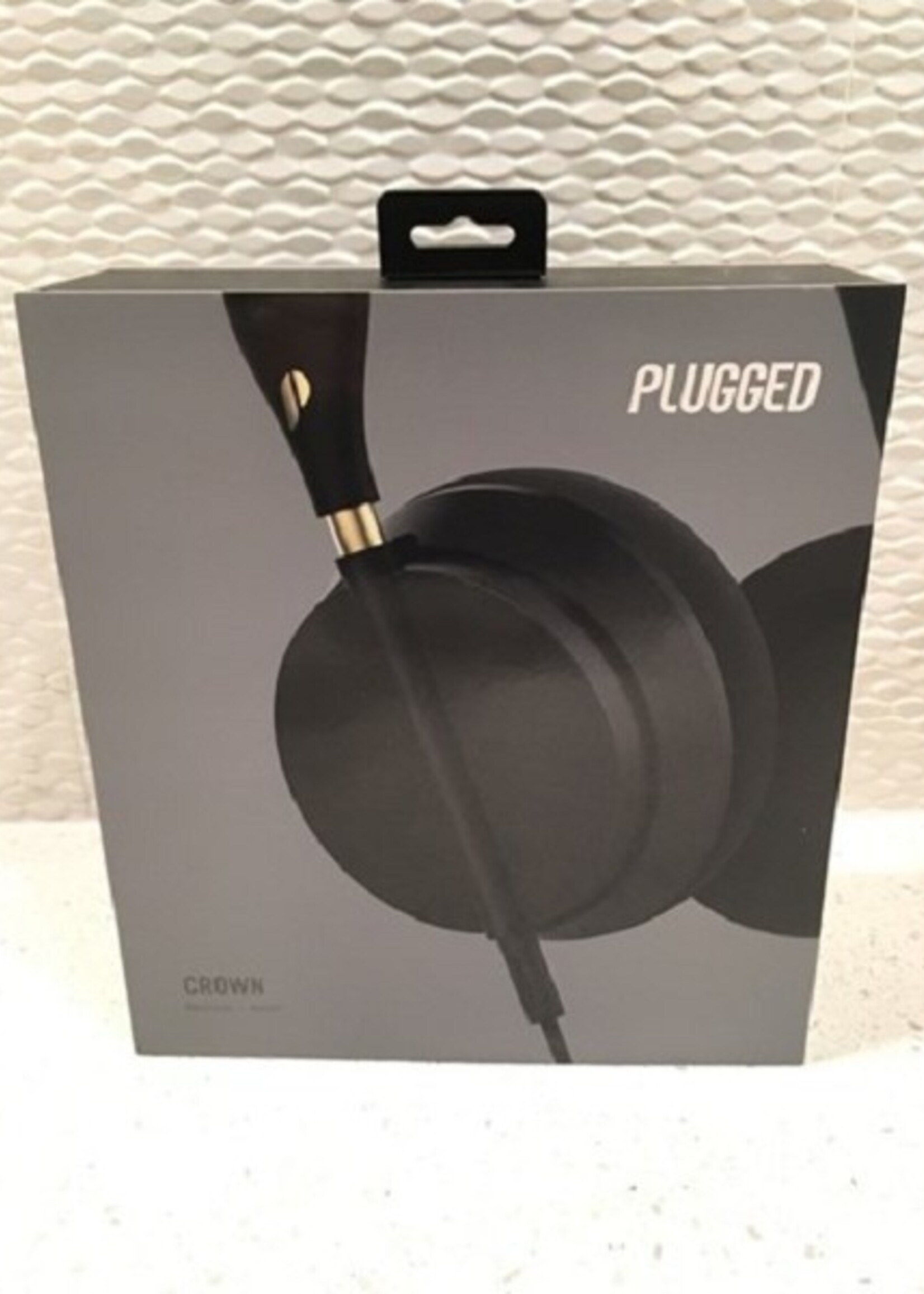 Plugged Crown Over-ear Hoofdtelefoon zwart/goud
