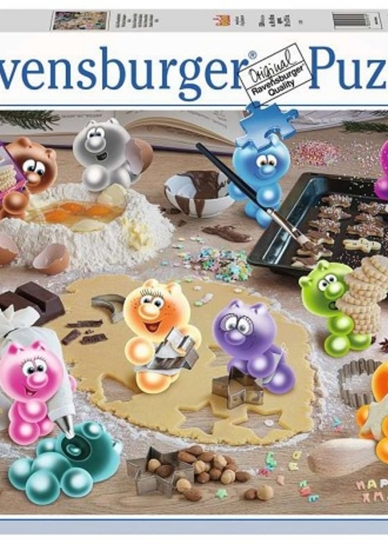 Ravensburger puzzel Kerst met Gelini 1500 stukjes