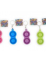 Magic Fidget 2 Pop-it sleutelhanger 8x4cm