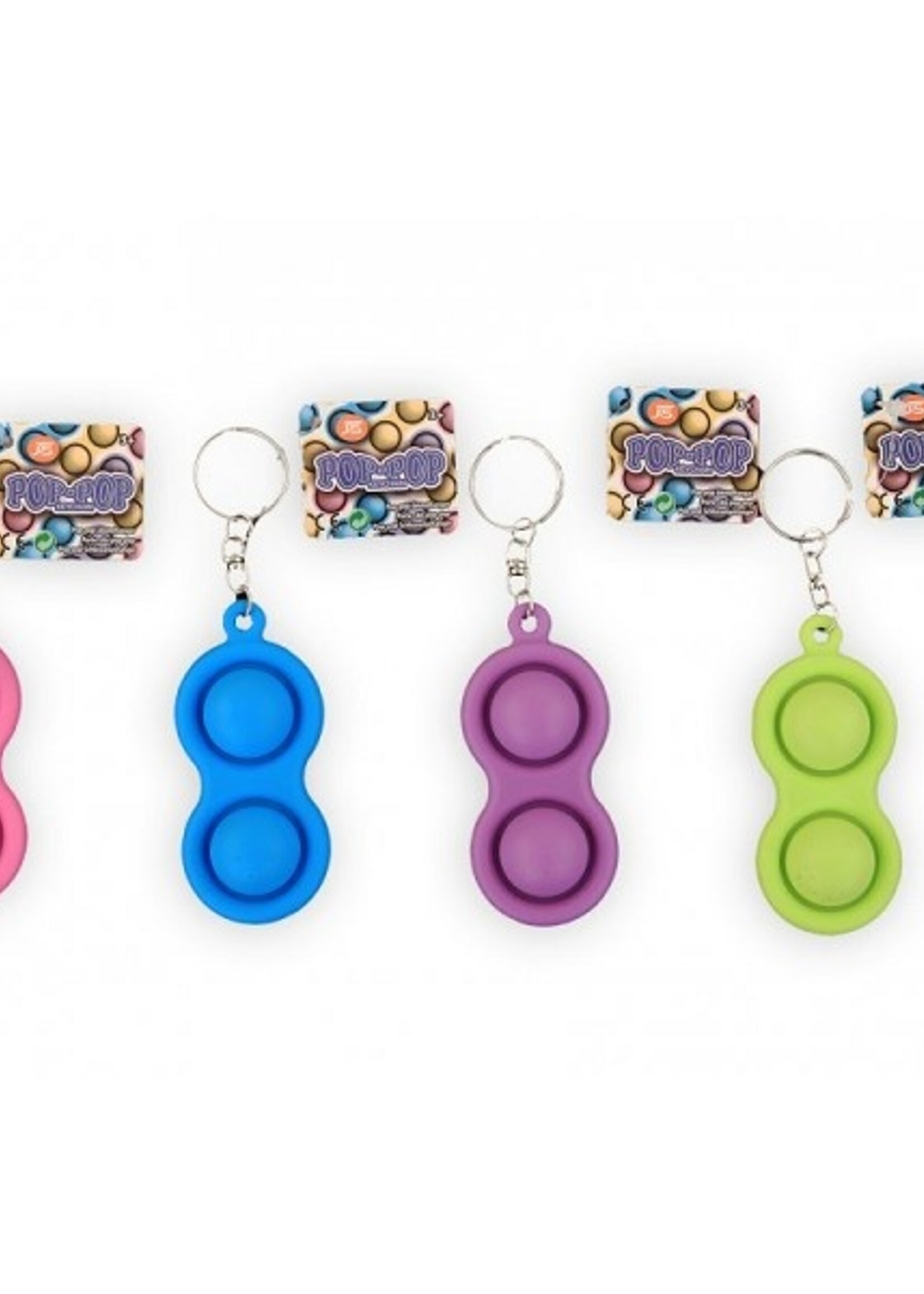 Magic Fidget 2 Pop-it sleutelhanger 8x4cm