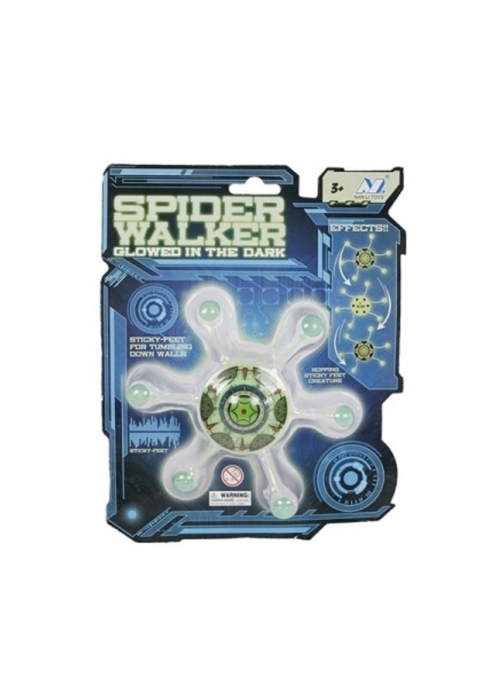 Spin window walker glow in the dark