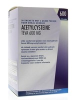 Teva Acetylcysteine 600 mg 30sach