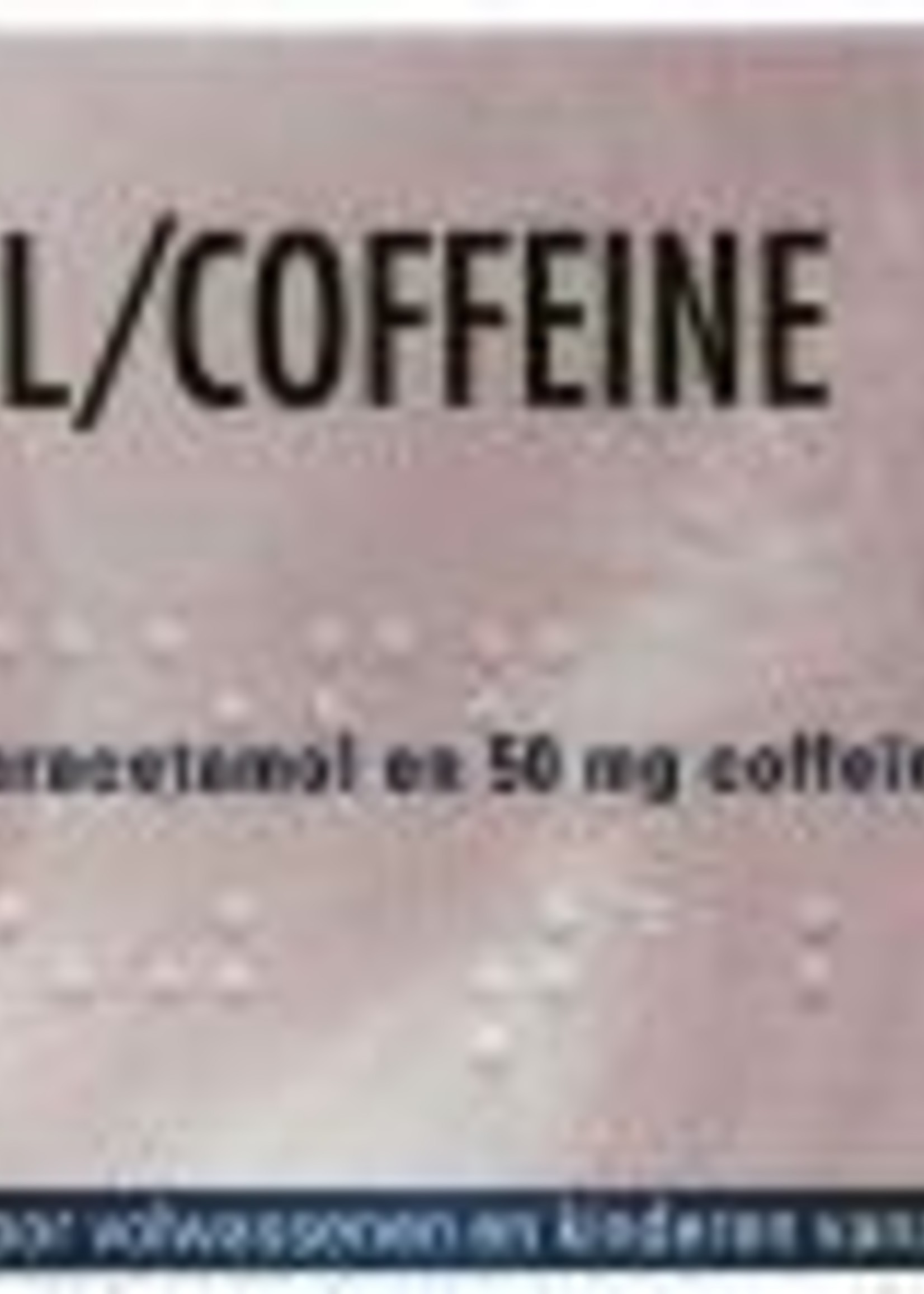Pharmachemie Paracetamol coffeine 500/50 20tb