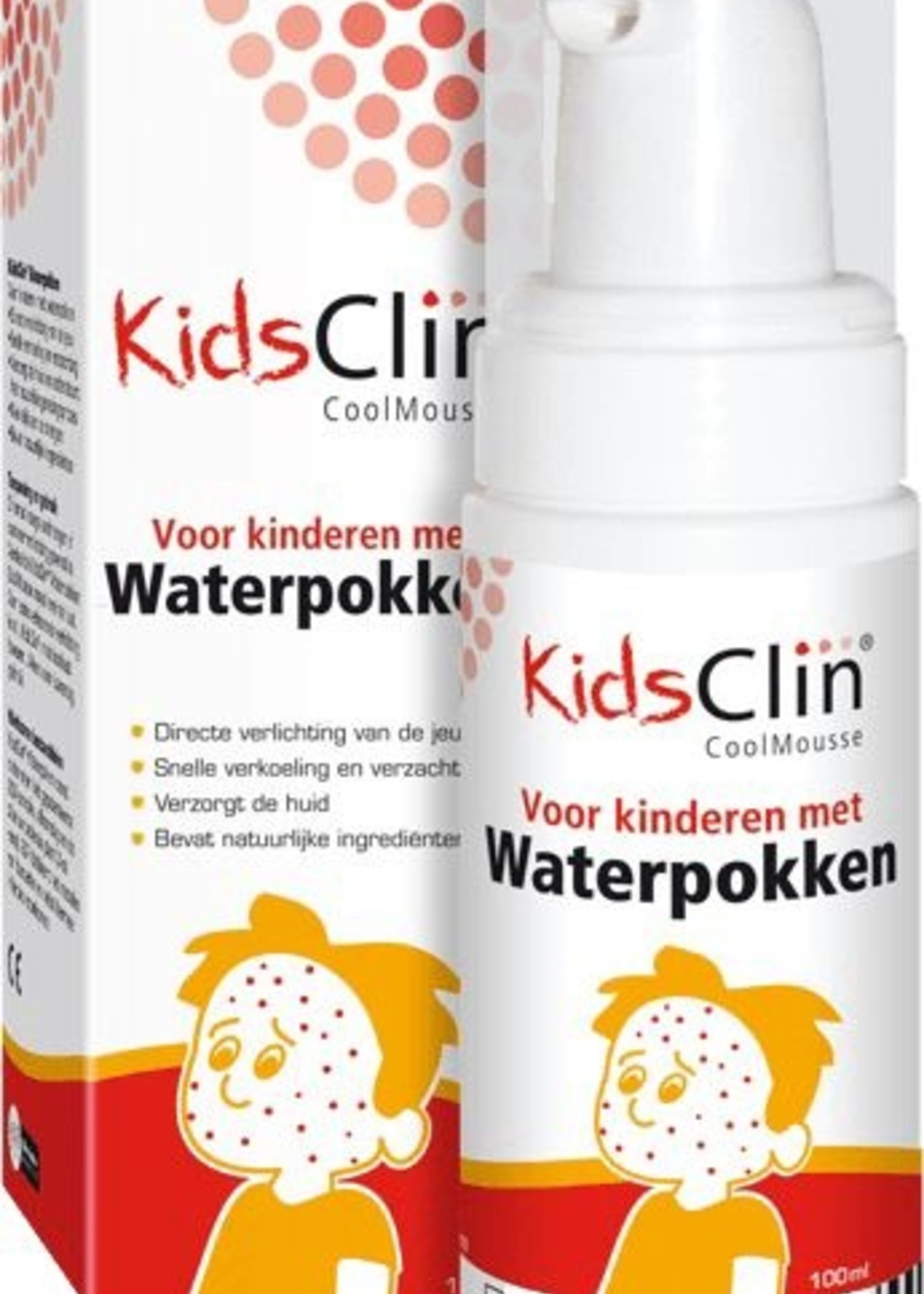 Kidsclin waterpokkenschuim 100ml