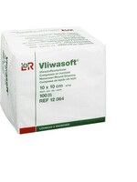 Vliwasoft Vlieskompres 10 x 10 cm 4-laags 100st