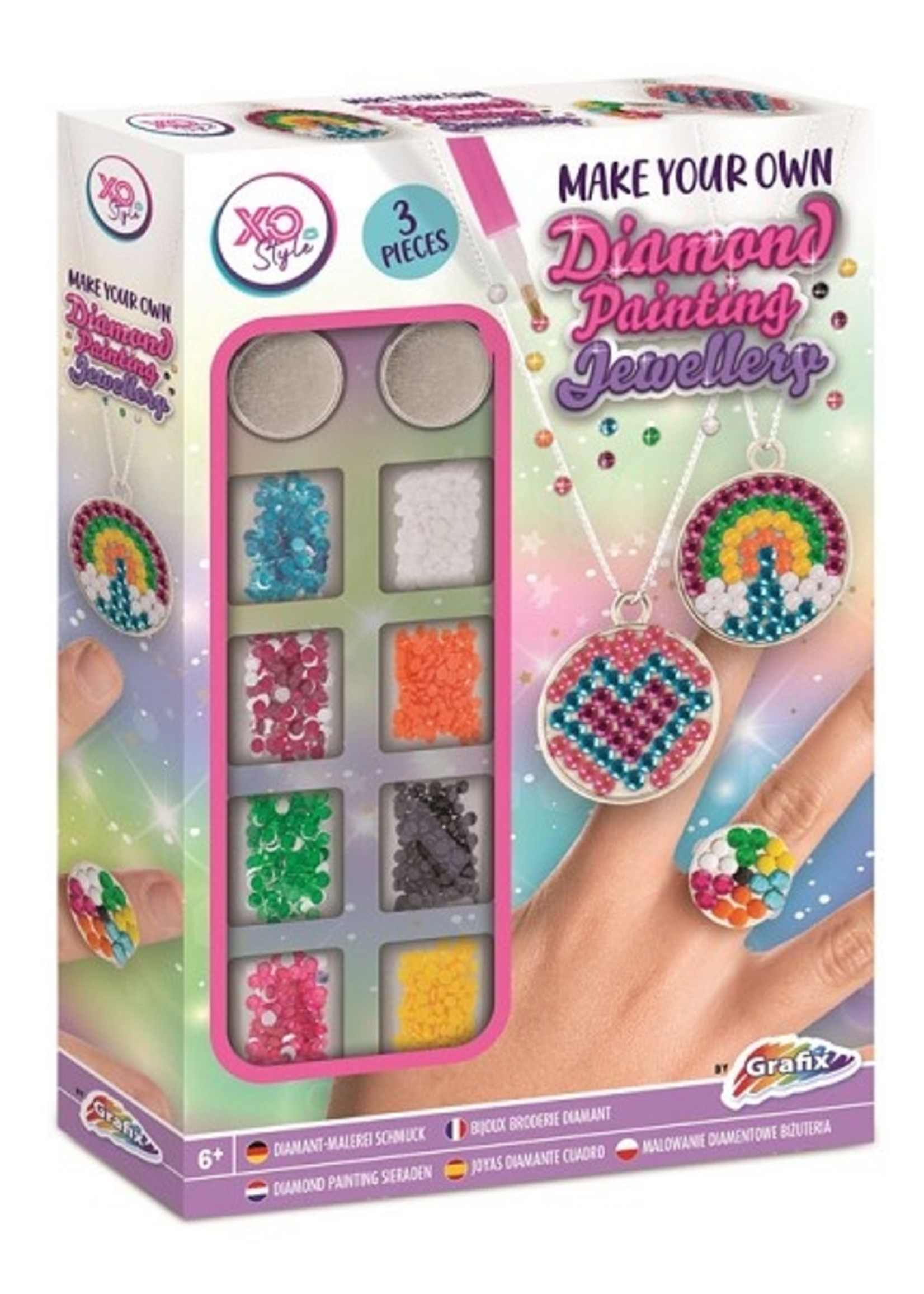 Grafix Maak je eigen Diamond Painting sieraden