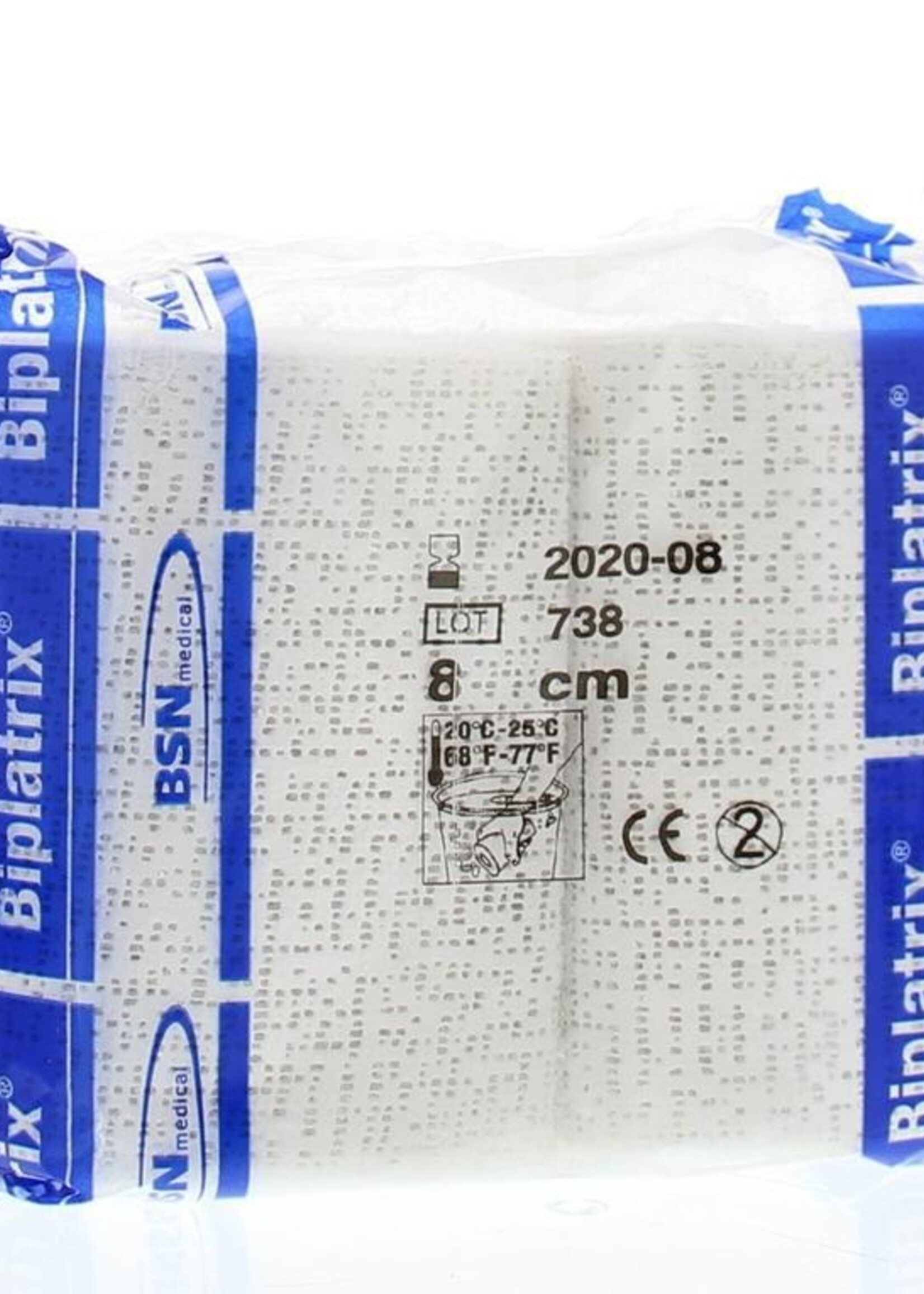 Biplactrix Gipsverband 3 m x 8 cm 2 stuks