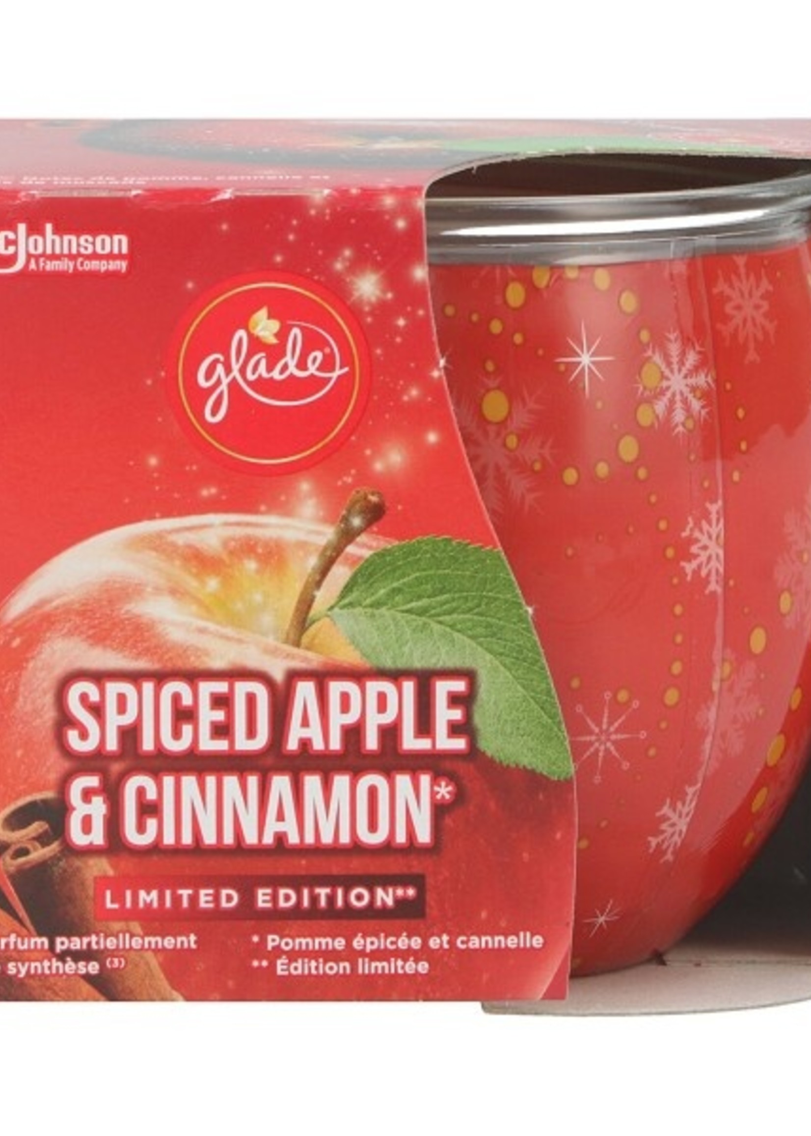 Glade geurkaars Spiced apple & cinnamon 120gr