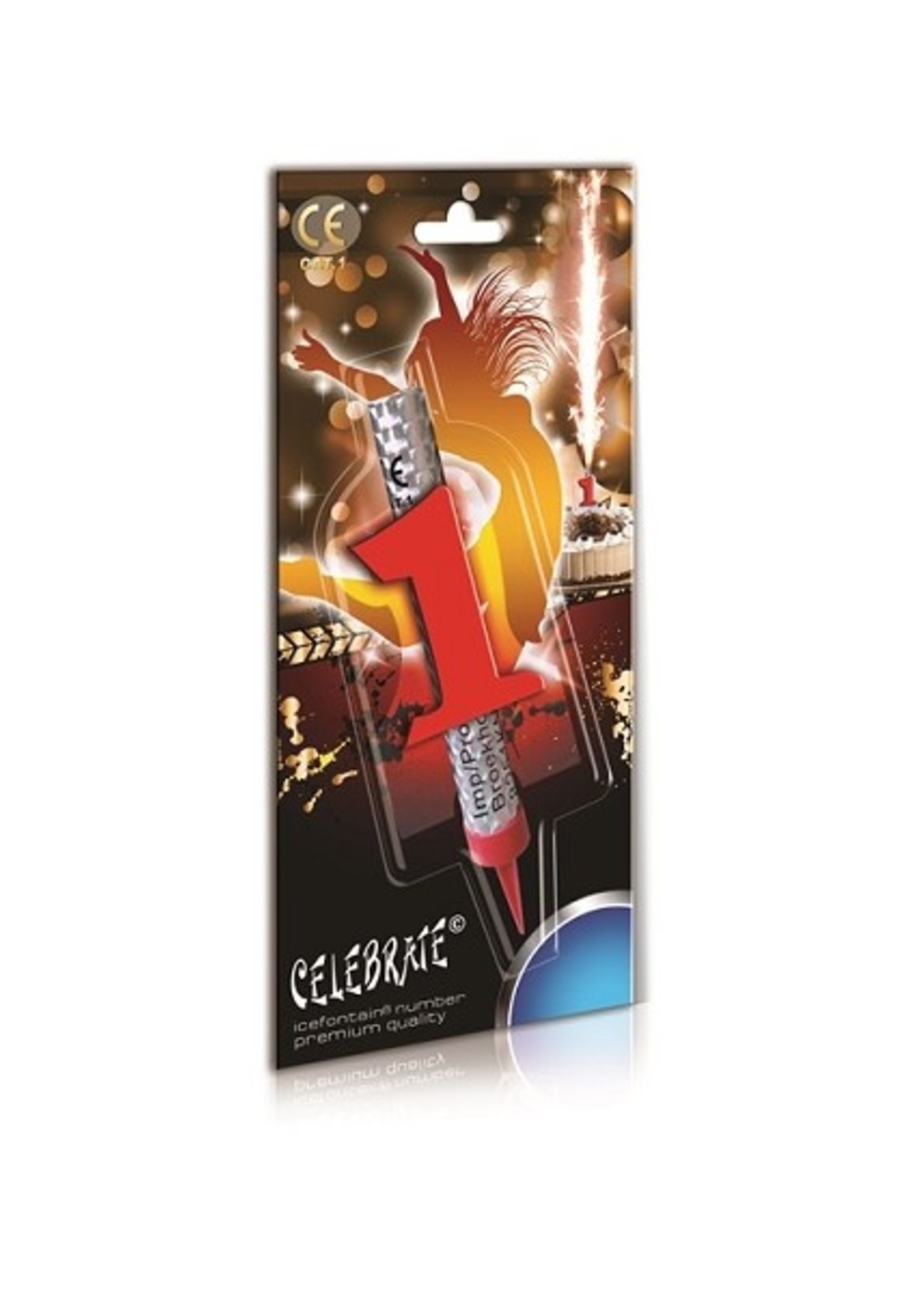 IJsfontein met nr. 1