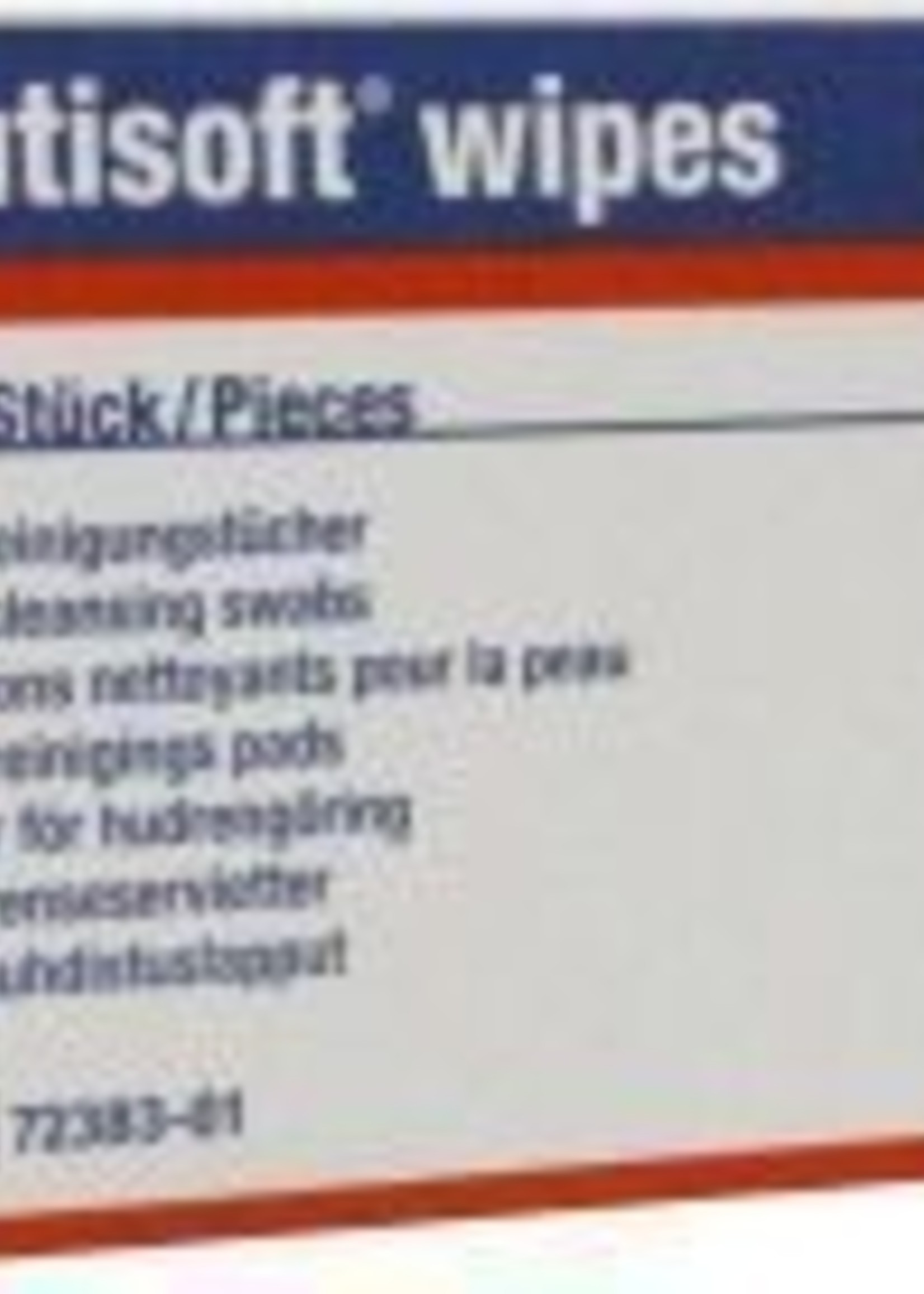 Cutisoft Wipes huidreinigende pads 100