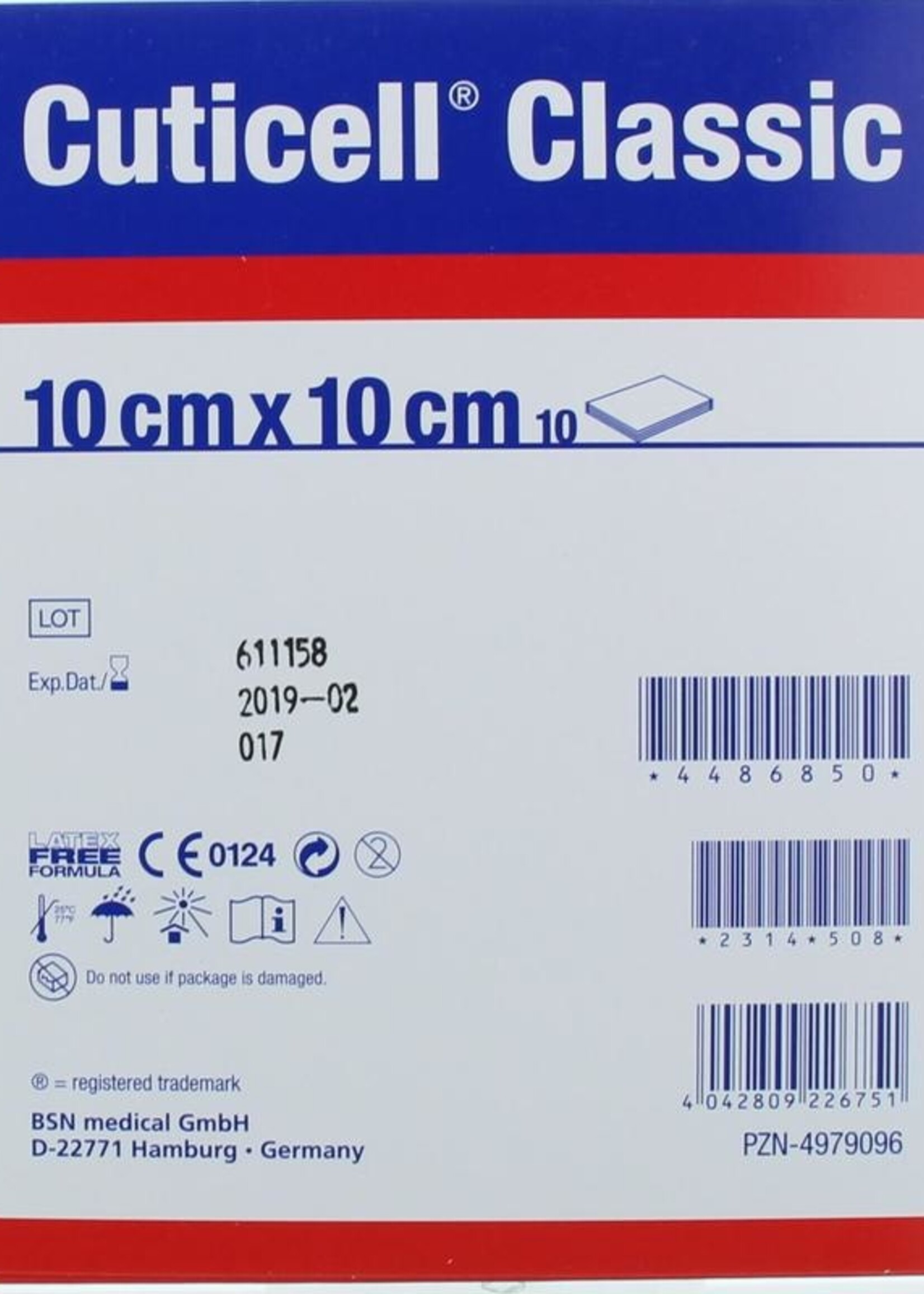 Cuticell Classic 10 x 10cm 10st