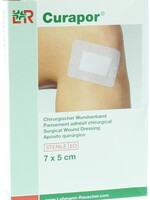 Curapor Wondpleister 7 x 5 cm steriel 5st