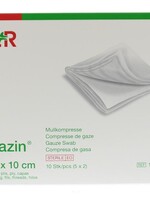 Gazin Gazin gaaskompres 10 x 10 steriel 5x2 stuks