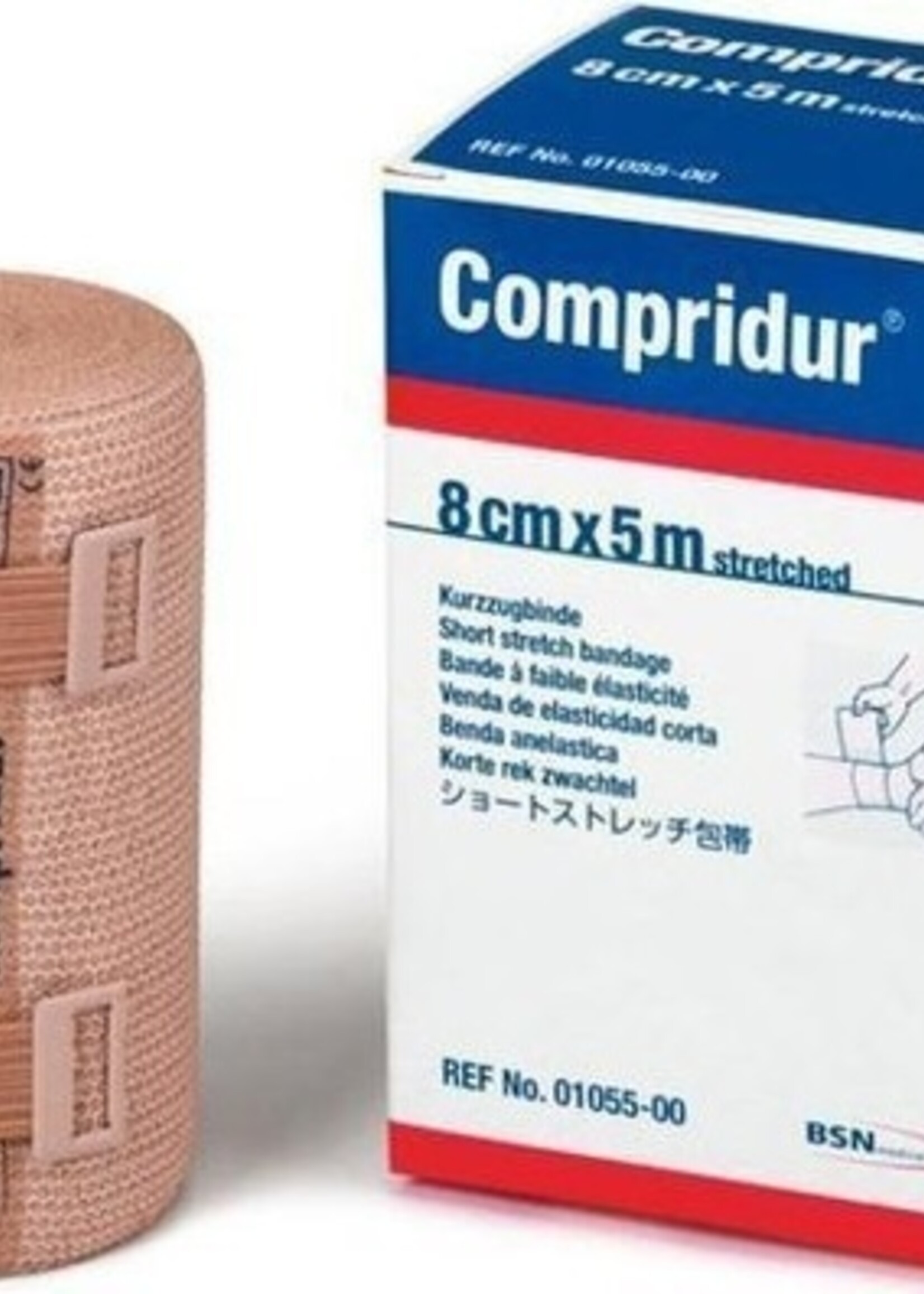 Compridur Kompres windsel 5mx8cm 1st