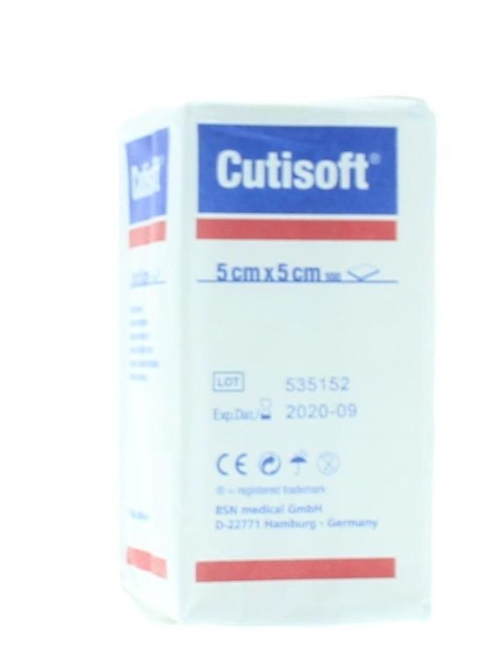 Cutisoft Cotton niet steriel 5 x 5cm 100