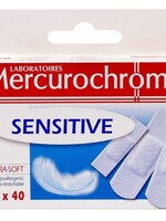 Mercurochrome Pleister Sensitive 40st