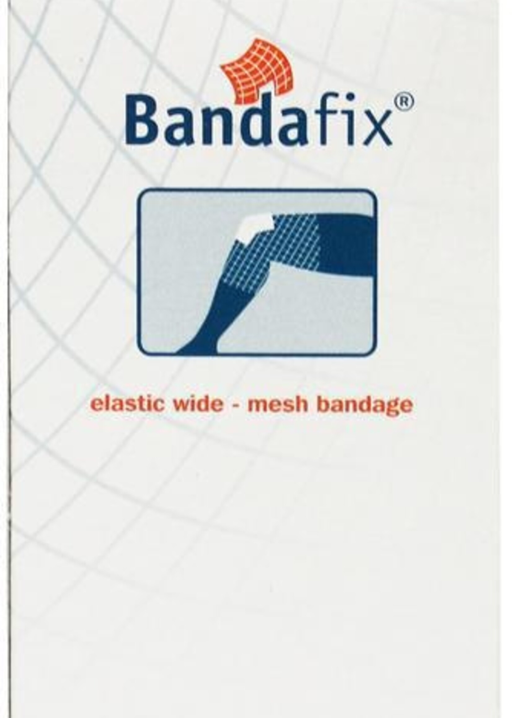 Bandafix Elastisch Netverband Katoen Knie/Bovenbeen Small 1mt