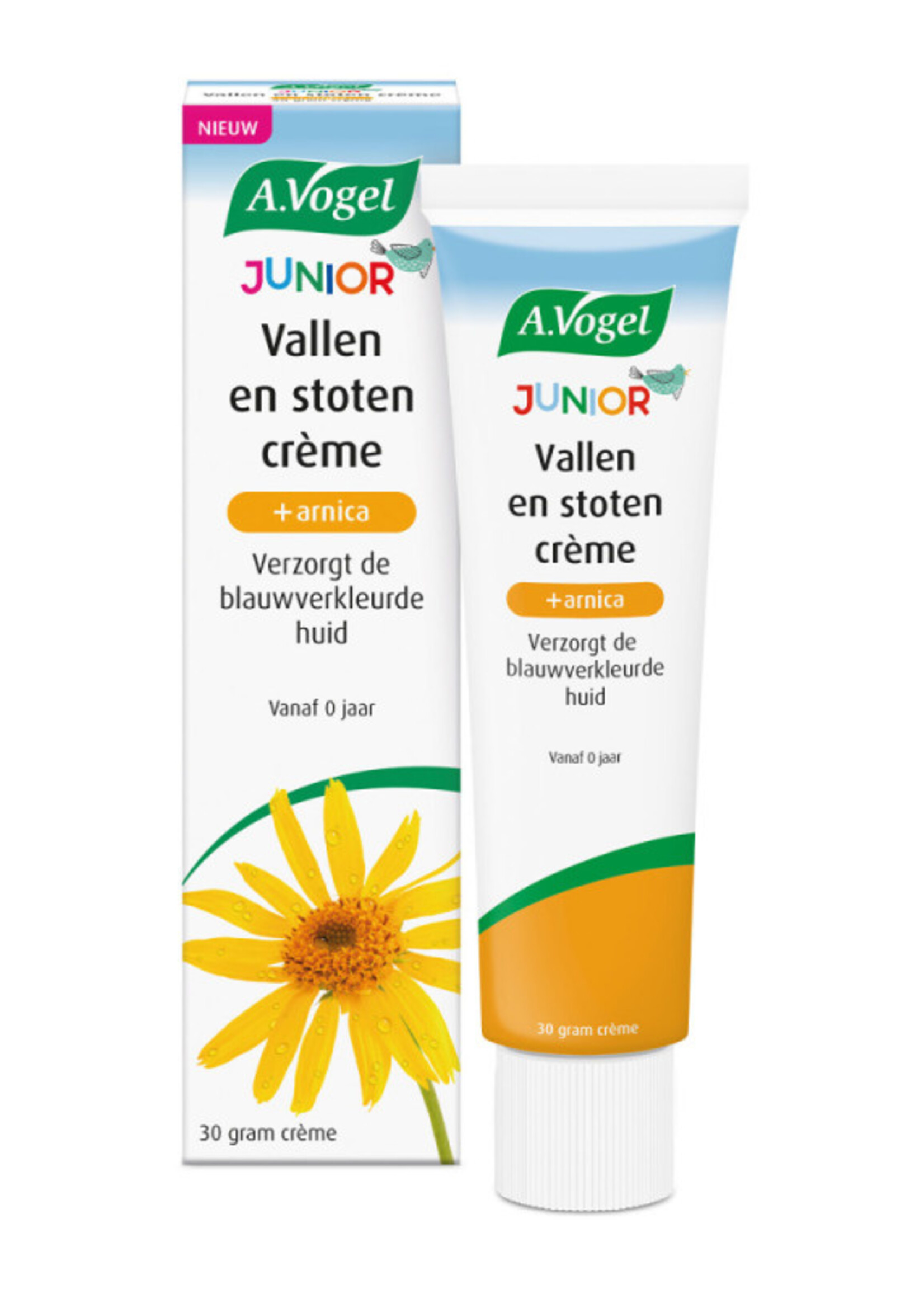 A Vogel Junior Huidcreme vallen en stoten met Arnica 30gr