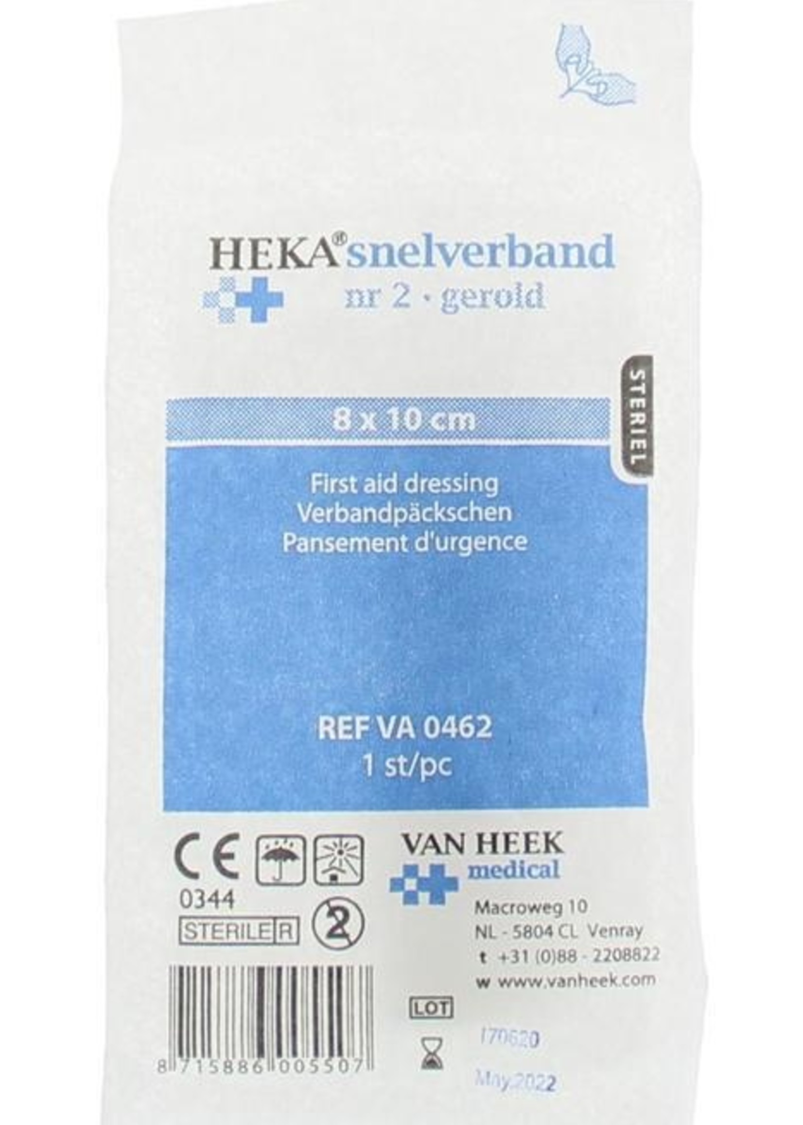 Van Heek Snelverband nr 2 8 x 10cm 1