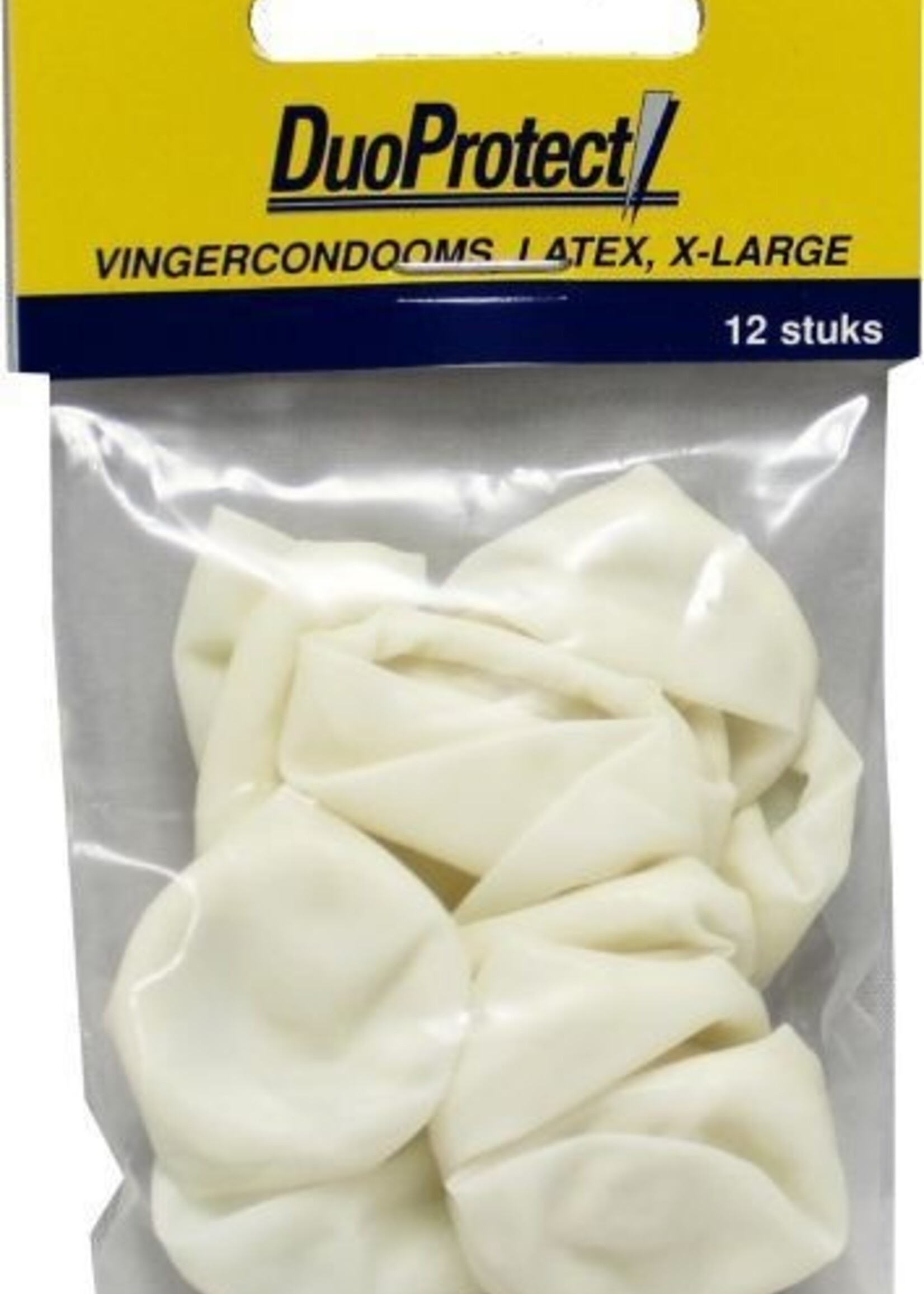 DuoProtect Vingercondoom xl 12 stuks