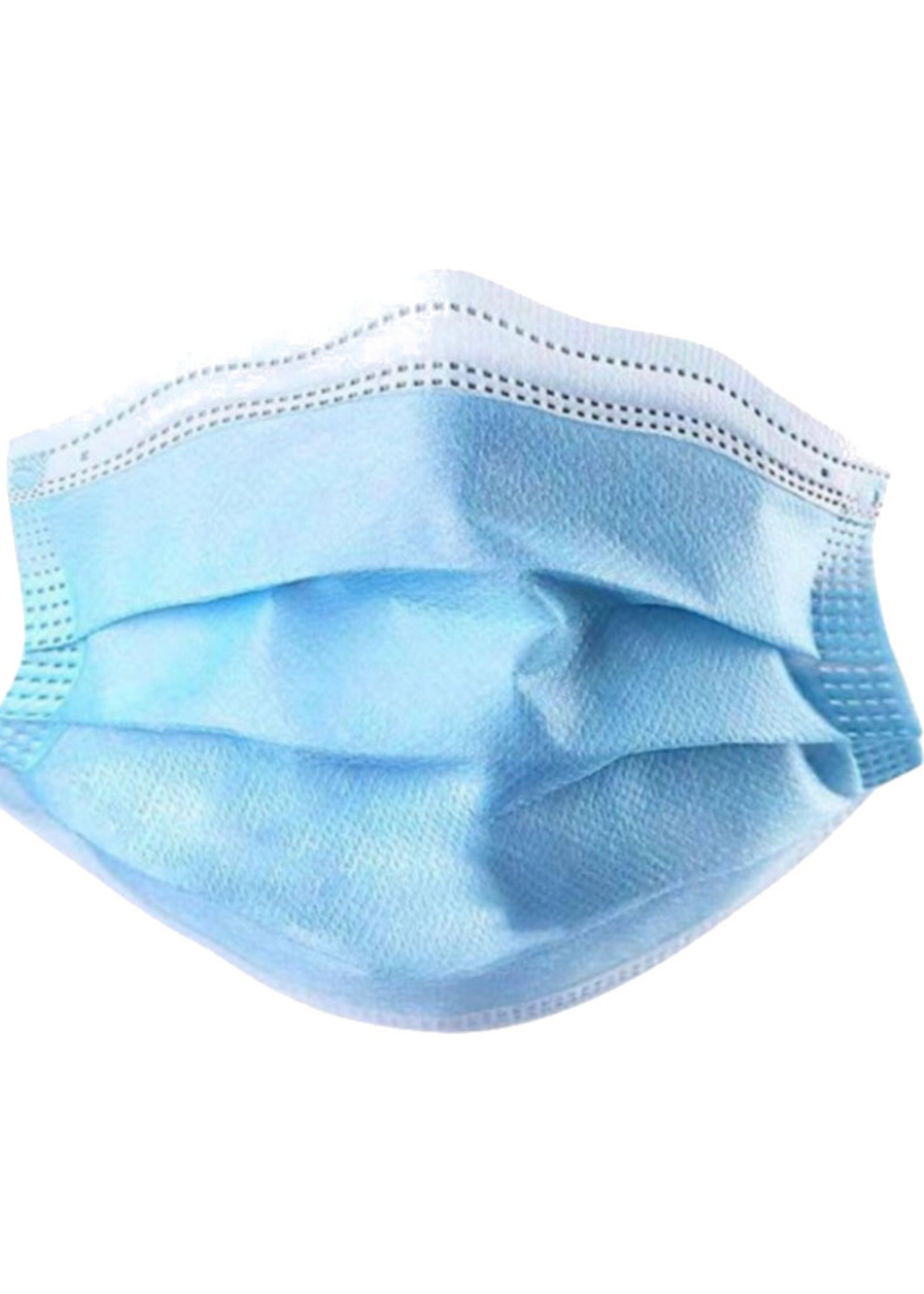 3NOD CHIRURGISCHE MONDKAPJES TYPE IIR 3-LAAGS 50 STUKS