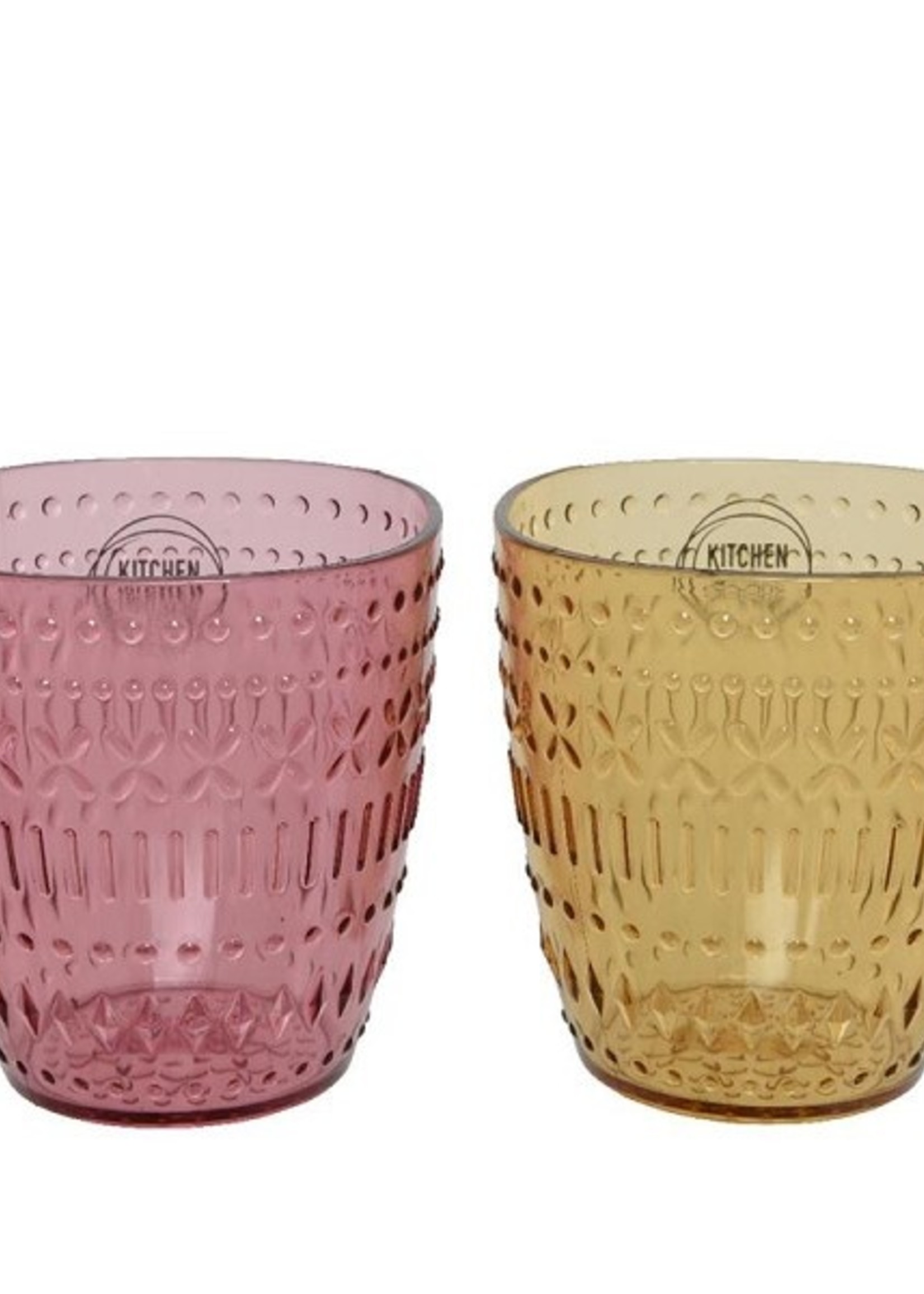 Decoris Mok kunststof Ø8.8-H9.5cm voor binnen of buiten