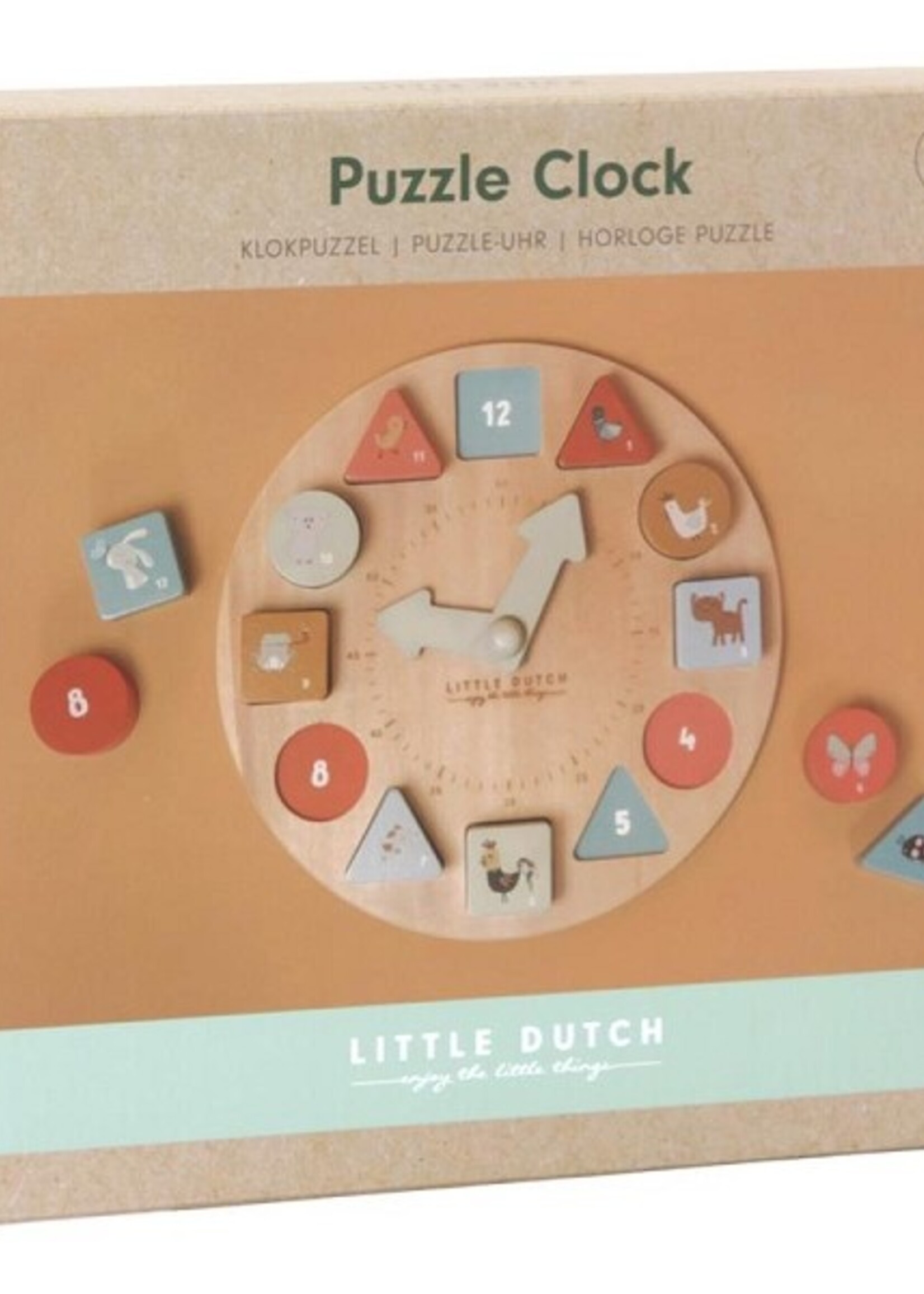 Tiamo Little Dutch Puzzelklok