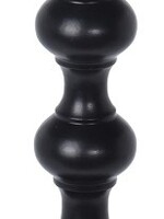 Kandelaar H16Cm B5cm Zwart