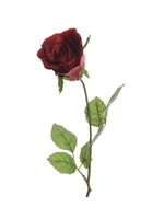 Decoris Roos polyester Ø7-H45cm