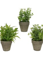 Decoris Plant kunststof Ø20-H25cm