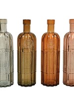 Decoris Vaas recycled glas Ø7-H24cm
