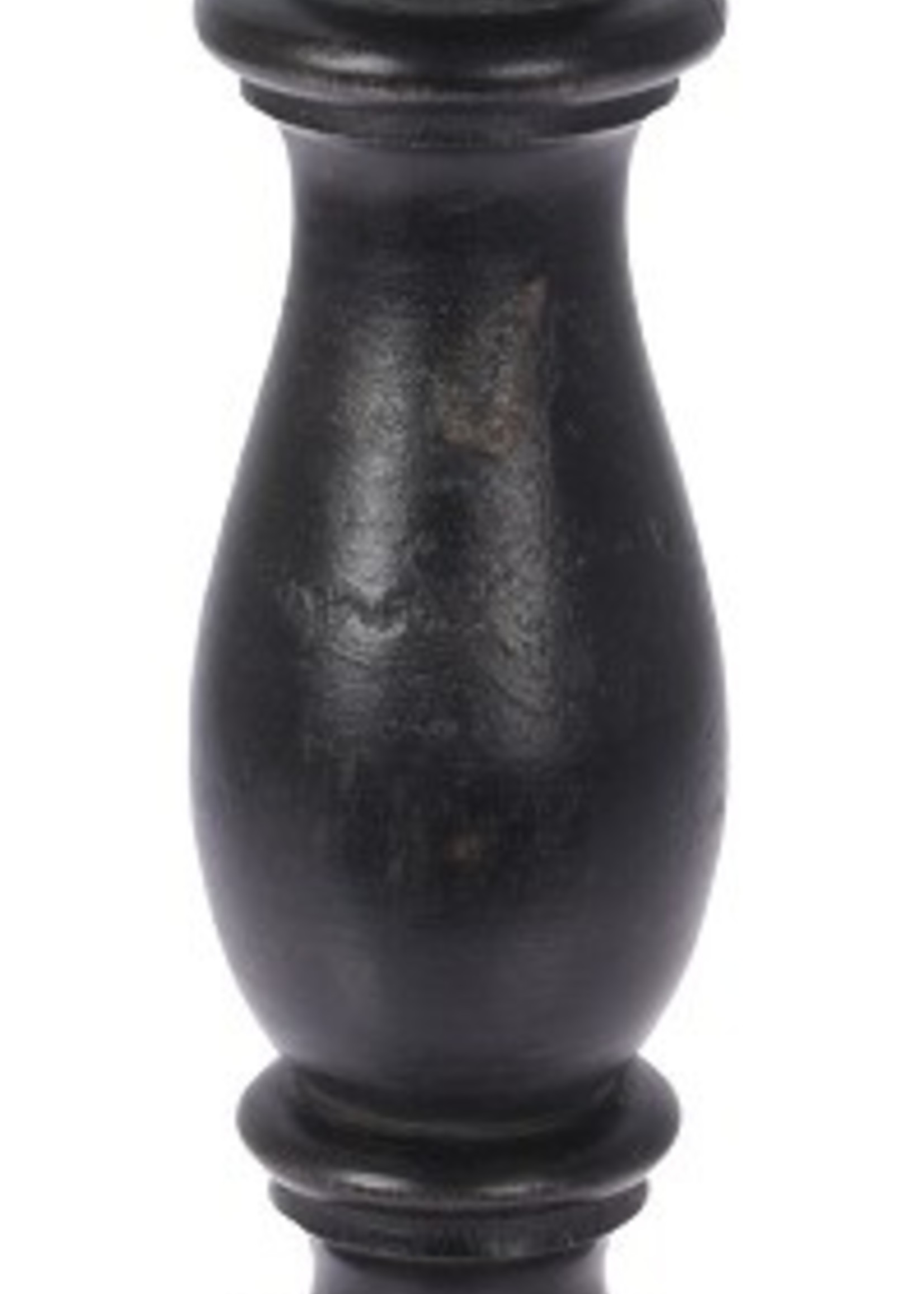 Kandelaar 36Cm Zwart mangohout