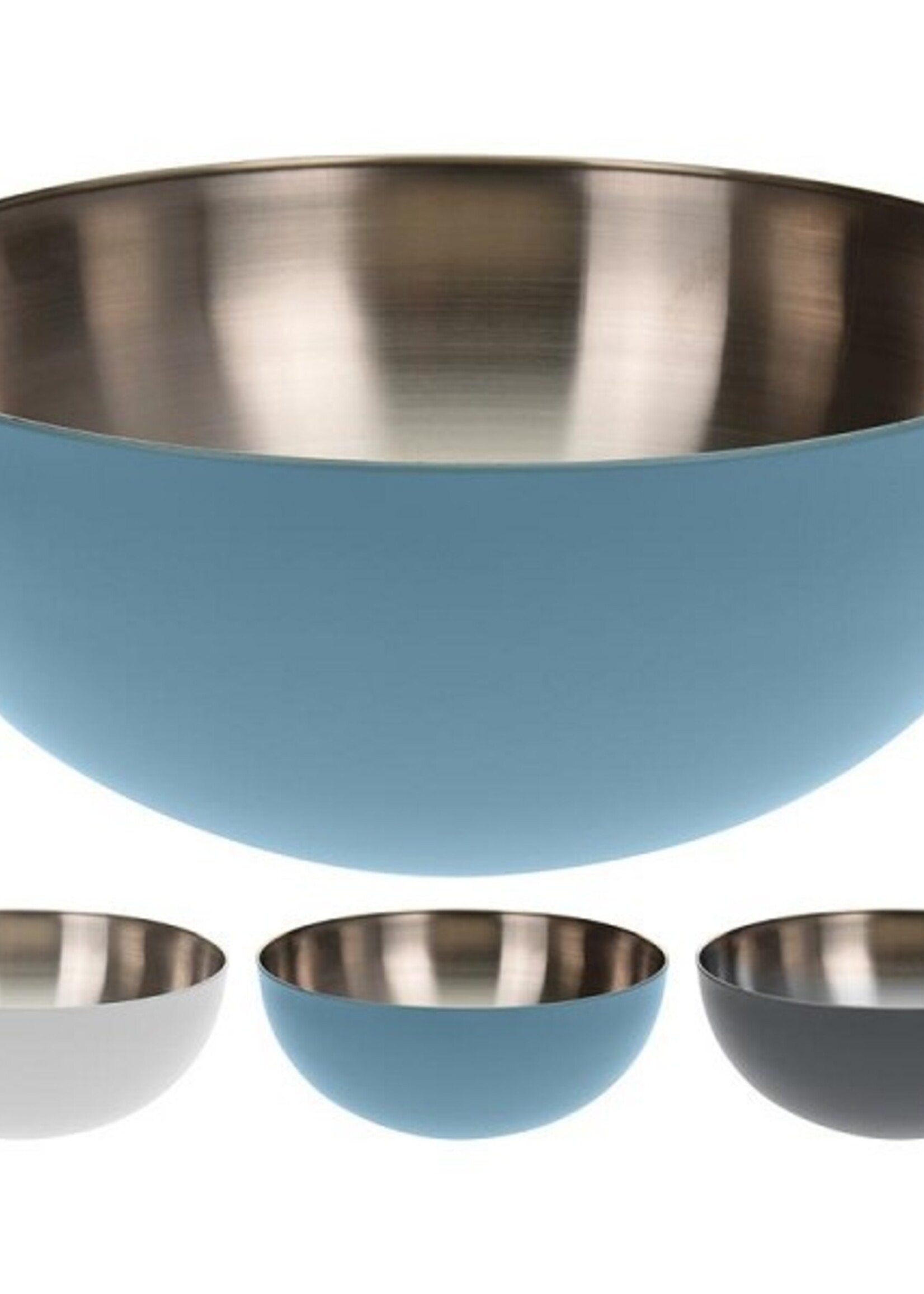 Schaal RVS Ø24cm per stuk