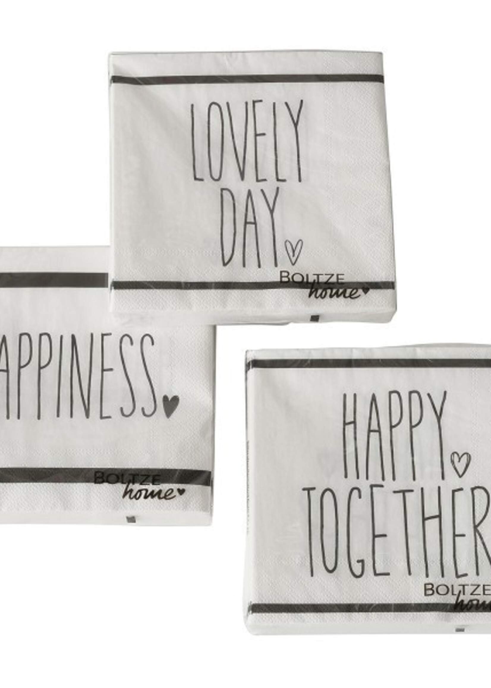 Boltze Home Servetten Stappo 20-delig 33x33cm